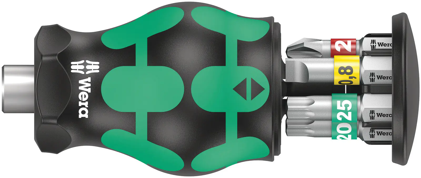 Wera Schraubendreher-Satz Kraftform Kompakt Stubby Magazin 1 6-teilig