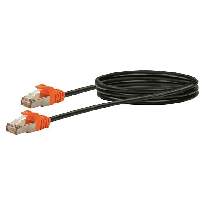 4004005021639 Schwaiger CAT 7 Netzwerkkabel (S/FTP) 2m, schwarz