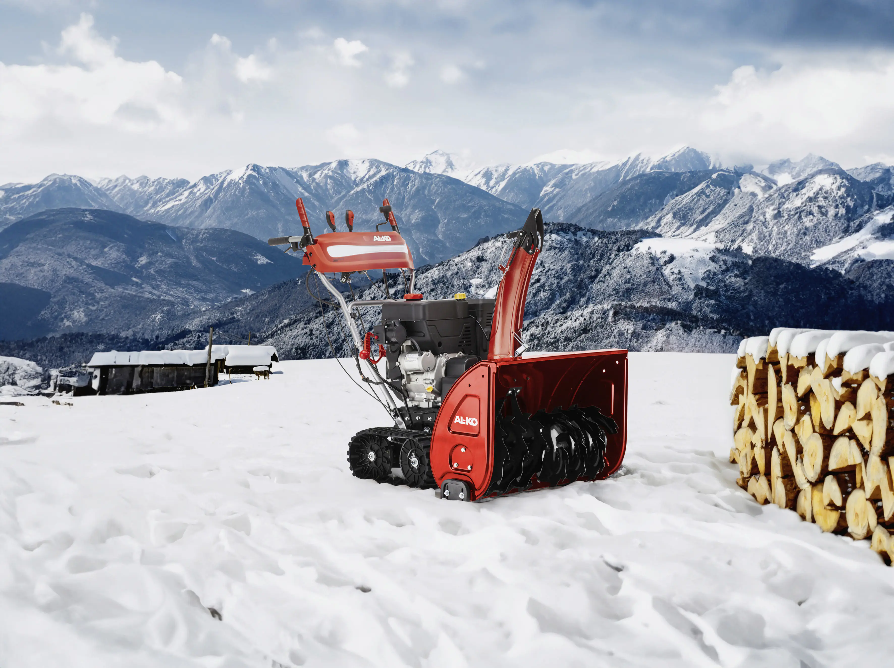 AL-KO Benzin-Schneefräse Snow Line 760.4 TE LED  9 kW - 76 cm Räumbreite