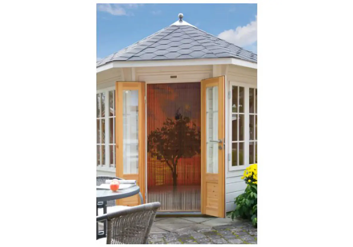 Conacord Deko-Vorhang Sunrise bunt 90 x 200 cm