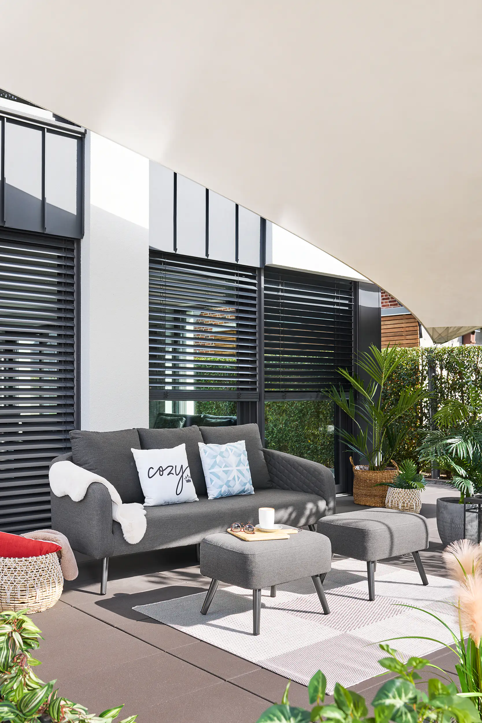 Primaster Lounge Möbelset Estoril mit wetterfestem Bezug