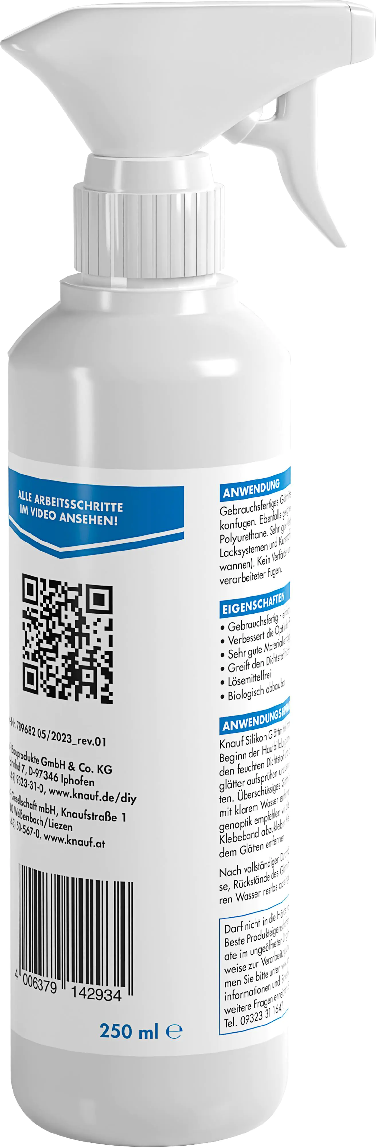 Knauf Silikon Glättemittel 250 ml