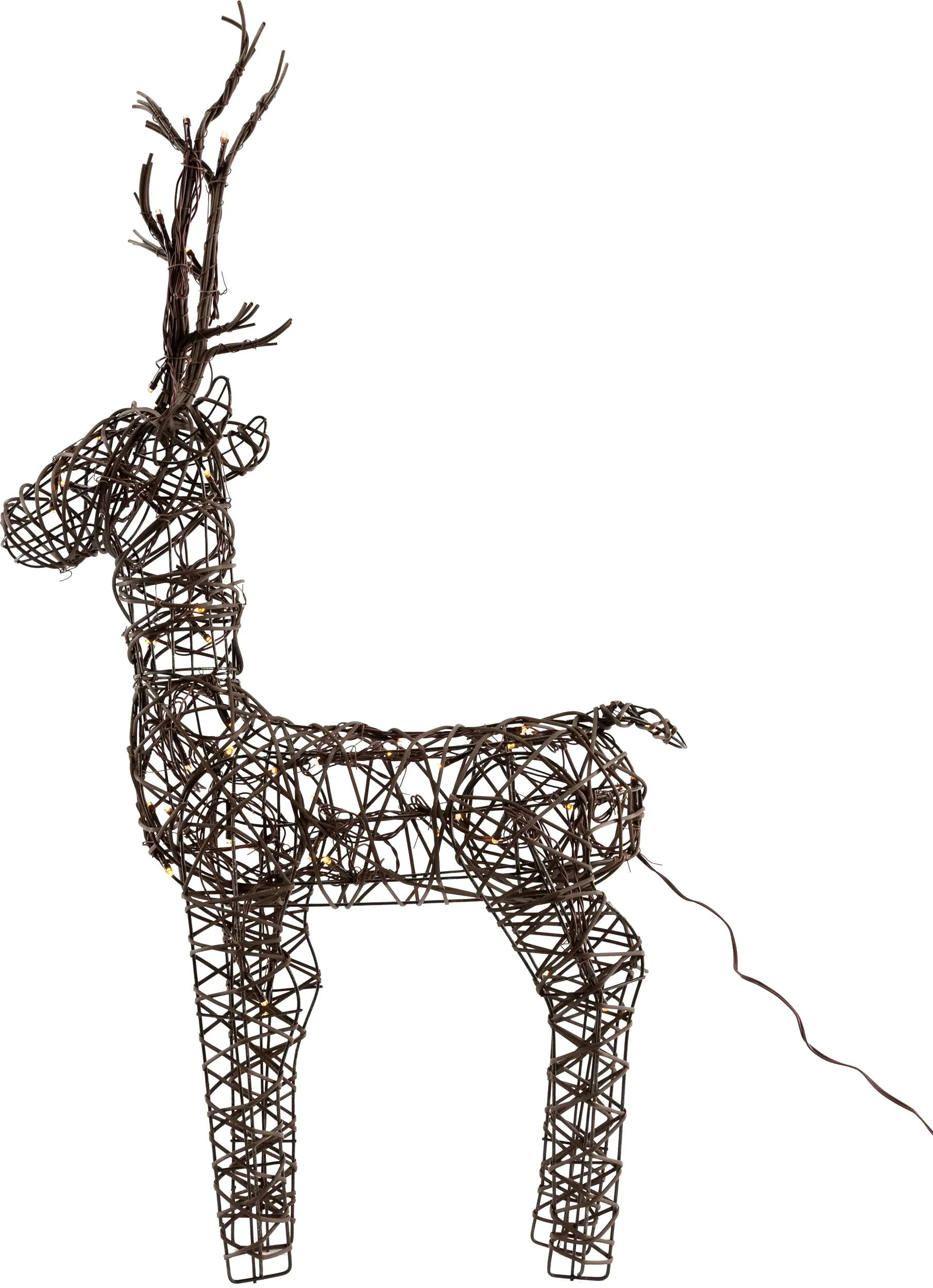 Kaemingk LED Hirsch mit 48 Lichter 69 cm braun Kaemingk LED Hirsch mit 48 Lichter 69 cm braun