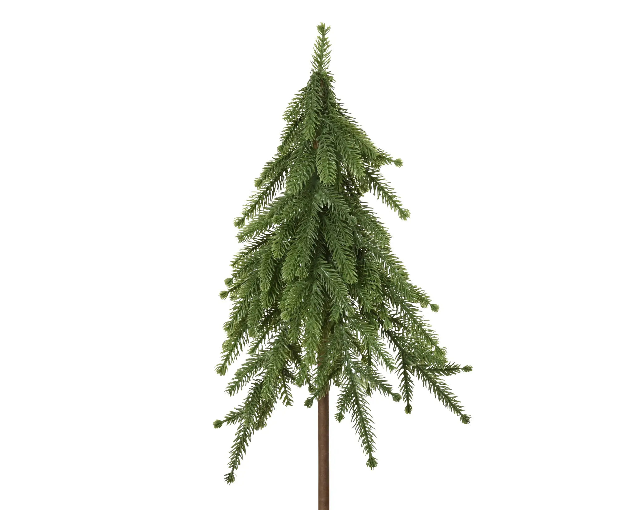 Everlands künstlicher Mini-Baum Kunststoff Ø 20 x 50 cm grün