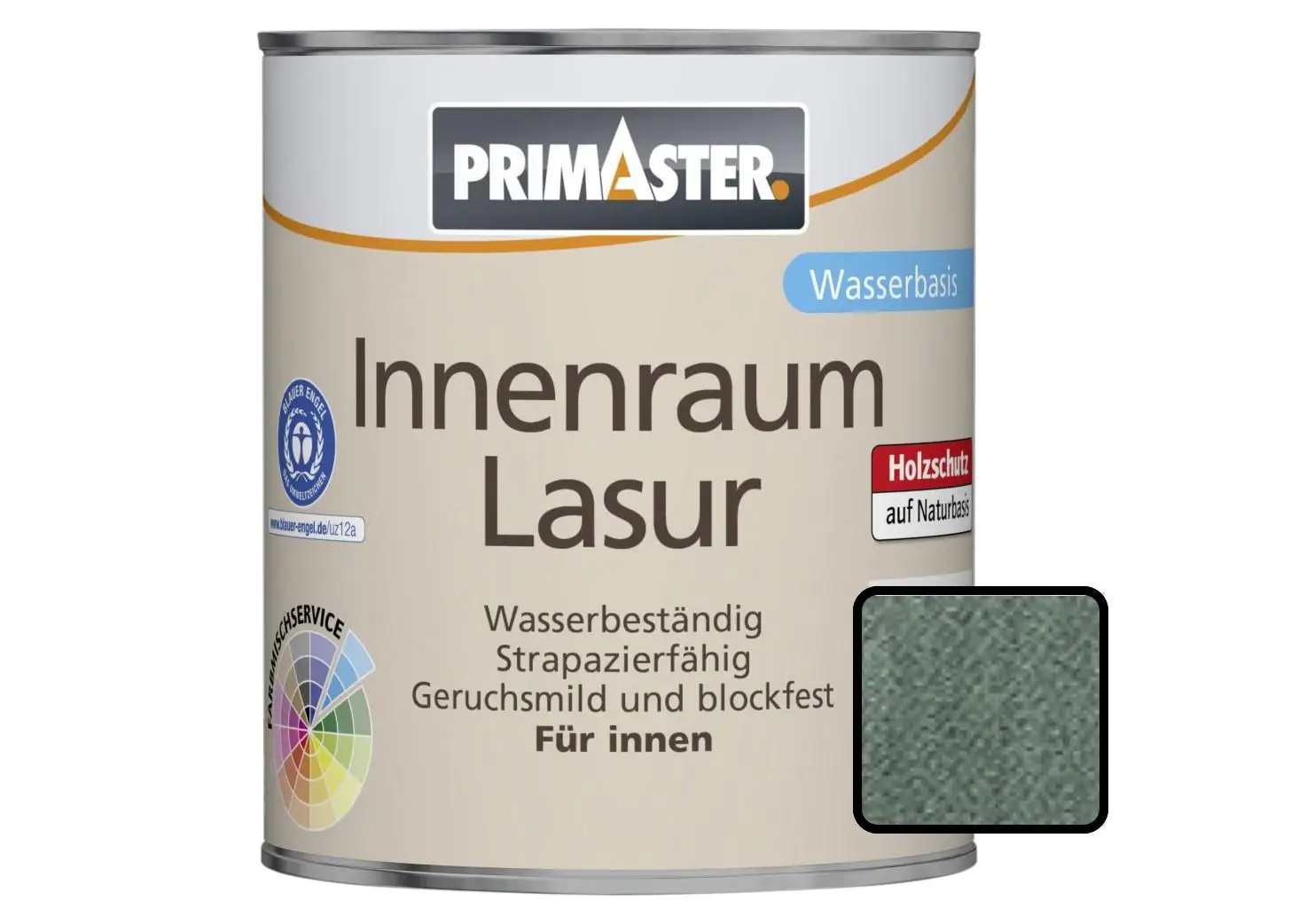 Primaster Innenraumlasur 750 ml betongrau