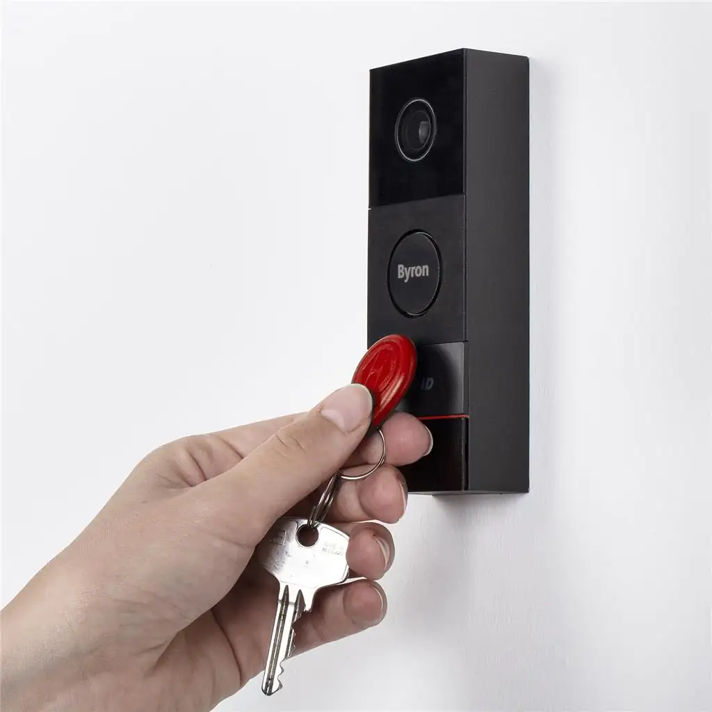 Byron Kabelgebundene Video Türsprechanlage aluminum, DIC-24112 Byron Kabelgebundene Video Türsprechanlage aluminum, DIC-24112