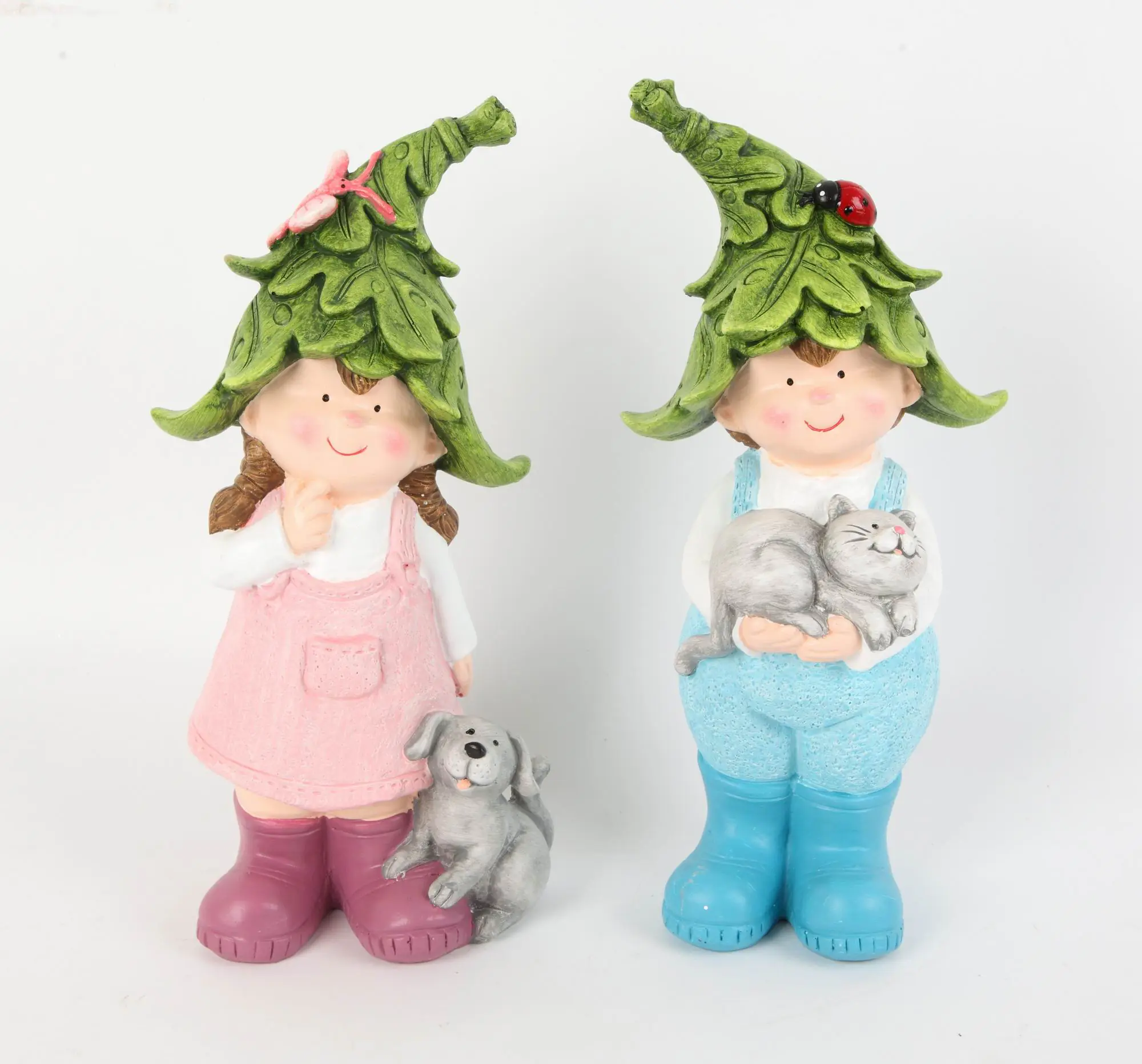 TrendLine Dekofigur Kind 28 x 13 cm 2-fach sortiert