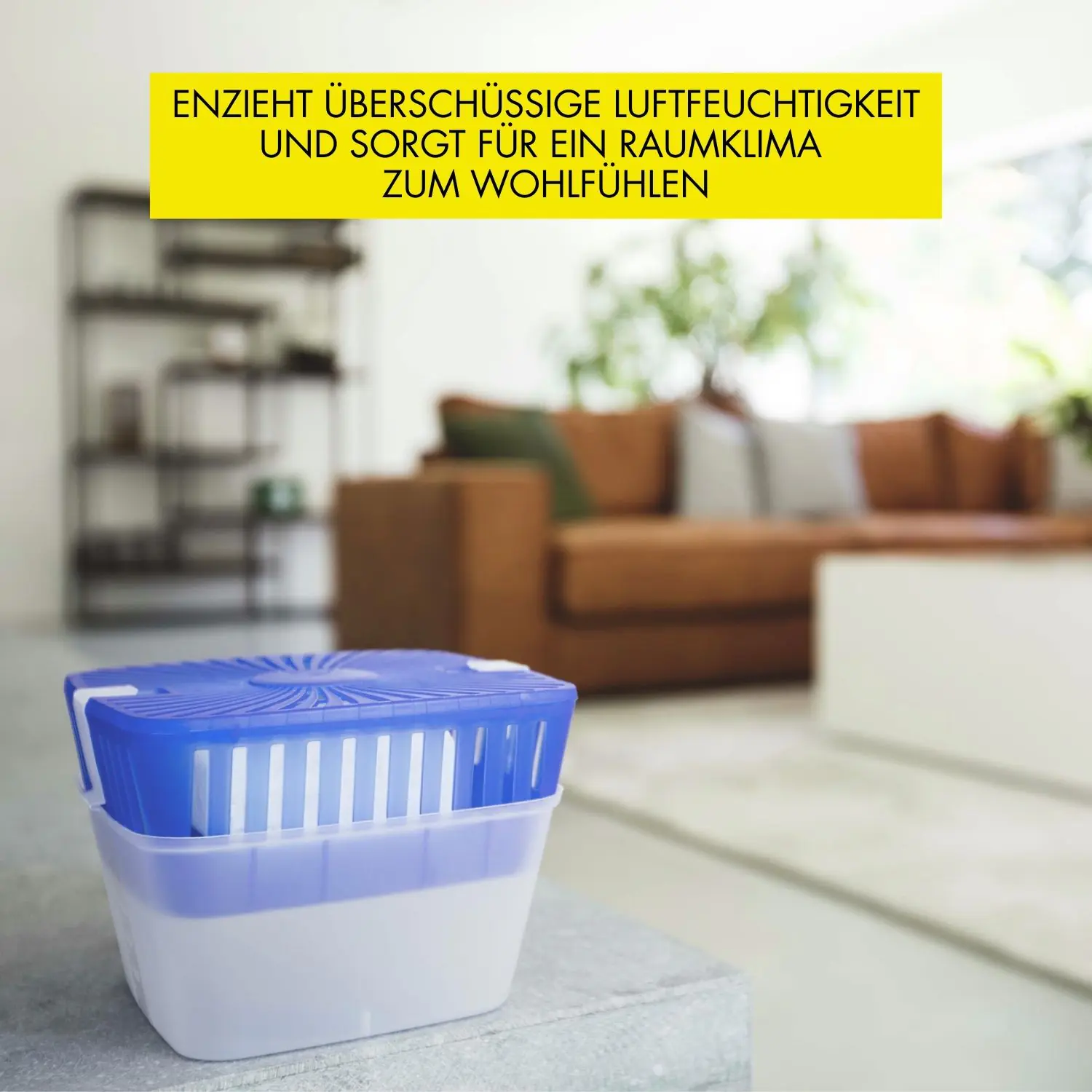 UHU Luftentfeuchter Nachfüllbeutel Sparpack, 3 x 450 g