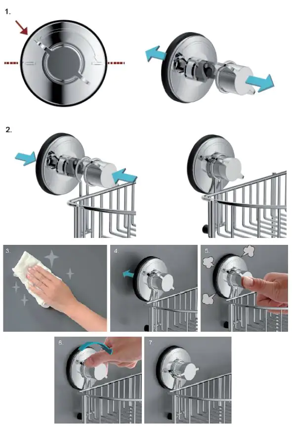 Primaster Eck-Duschkorb Octopus Edelstahl 3 Ablagen chrom ohne Bohren Primaster Eck-Duschkorb Octopus Edelstahl 3 Ablagen chrom ohne Bohren