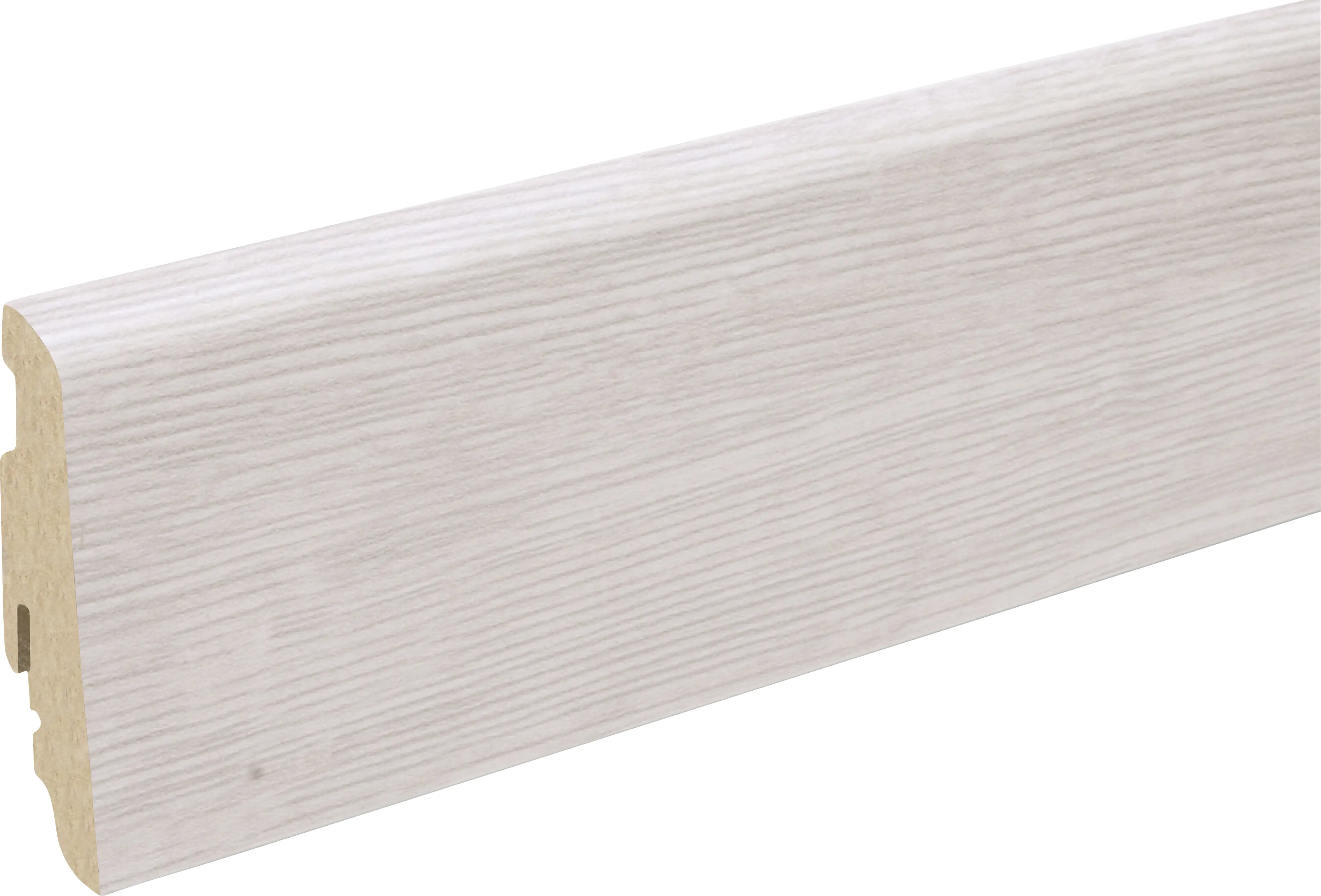 Neuhofer Fußleiste 240 cm 58 x 19 mm Oak light mix Neuhofer Fußleiste 240 cm 58 x 19 mm Oak light mix