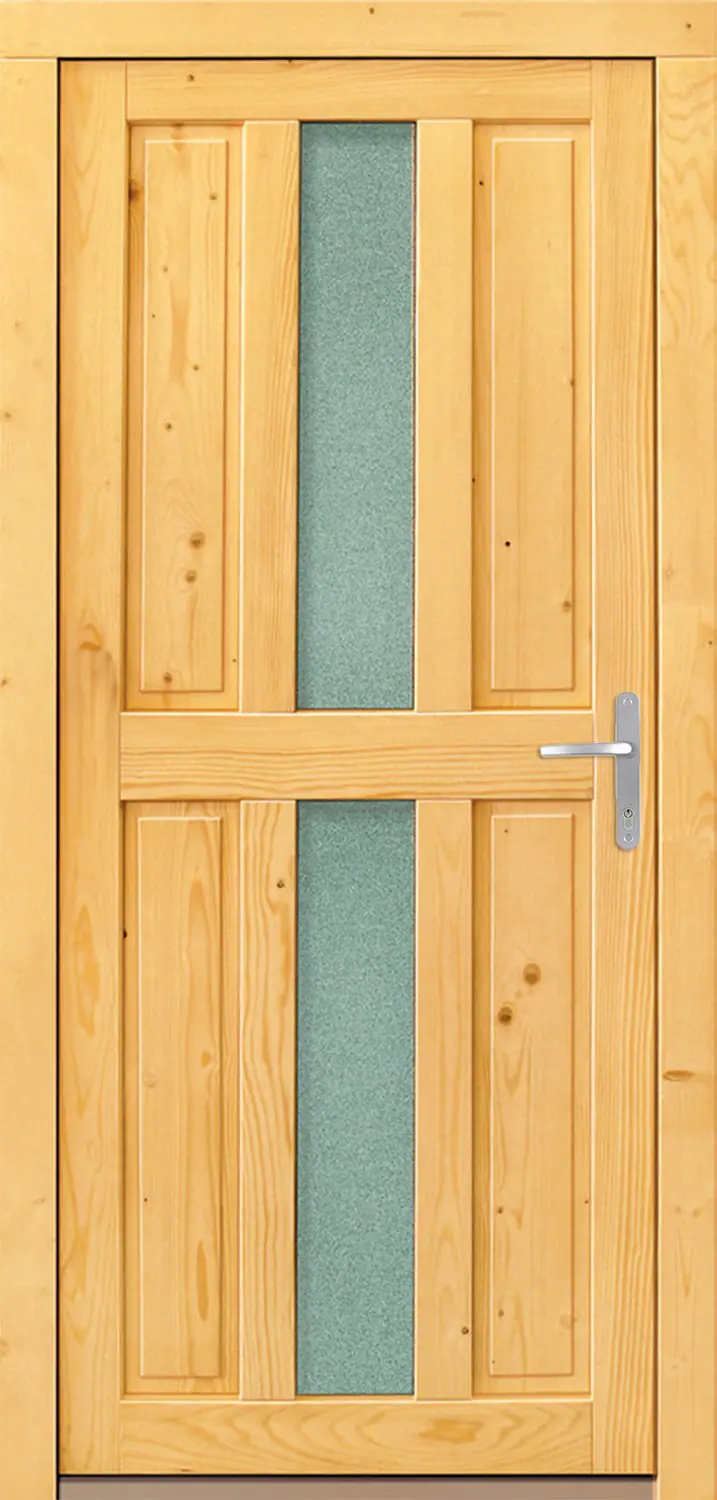 Panto Nebeneingangstür Holz 506 98 x 198 cm DIN rechts