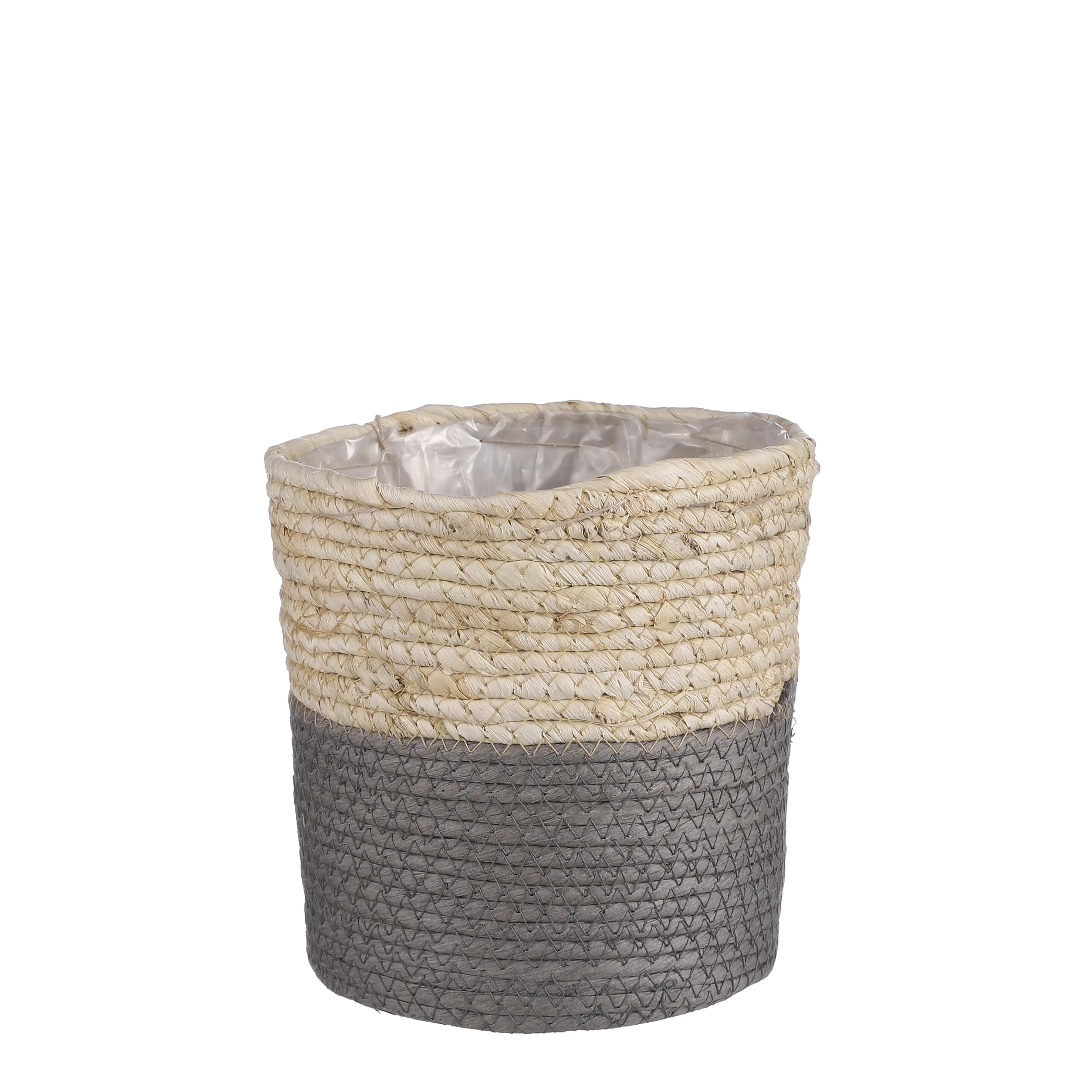 Mica Korb Rachel grau, 18 x 18 cm