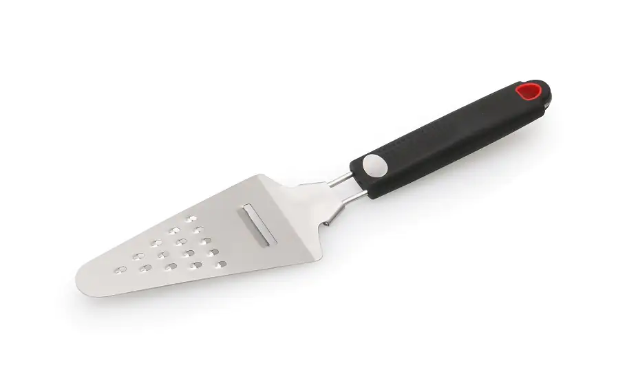 Primaster Pizzaheber Edelstahl 39 x 10 cm mit Käsereibe und Hobel