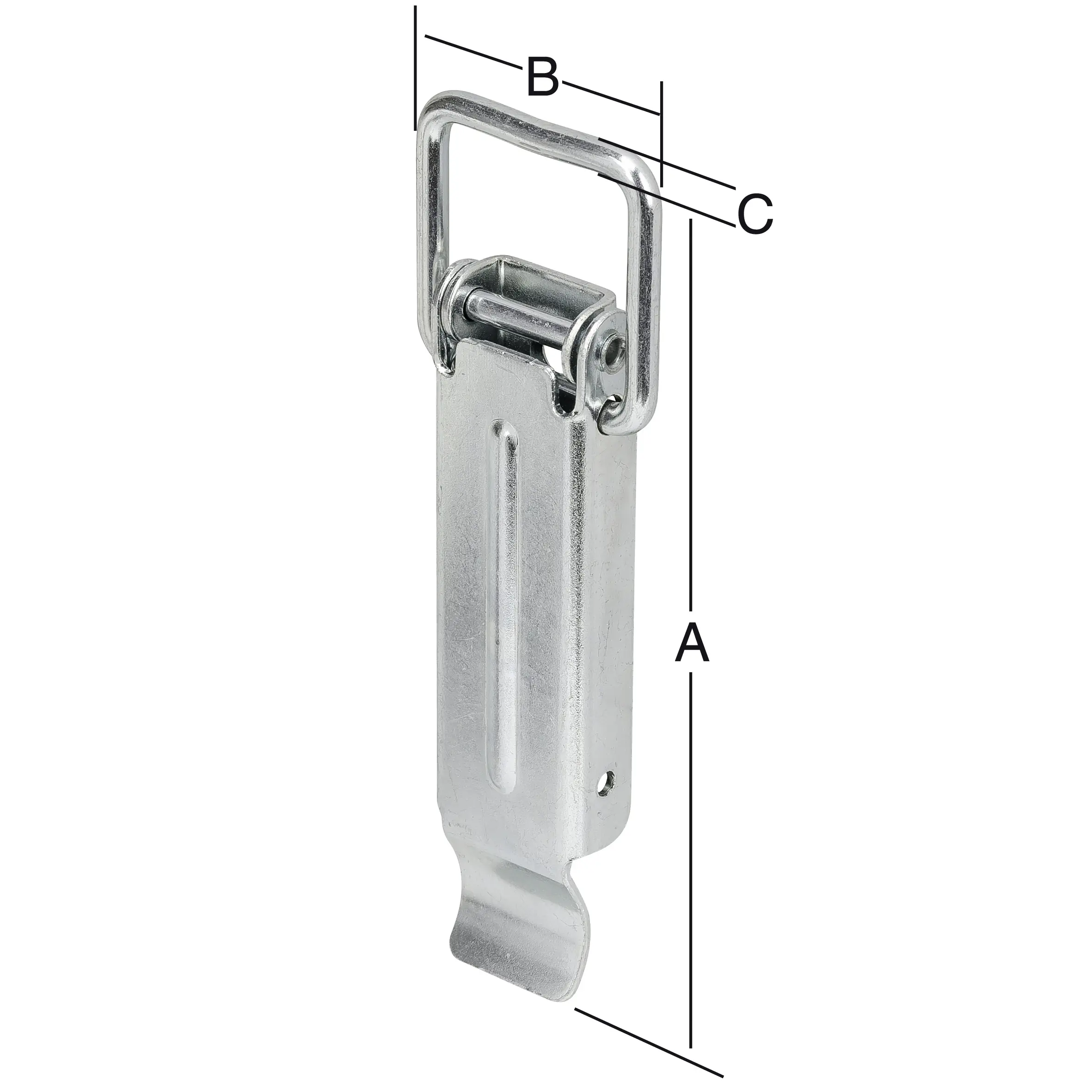 Vormann Spannverschlüsse verzinkt 52 x 23 x Ø 3.0 mm