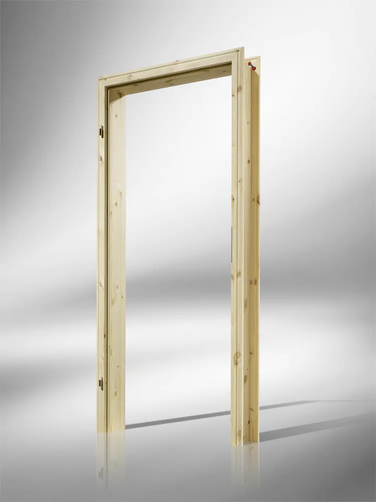 Borne Zarge Kiefer roh 86 cm DIN links profiliert