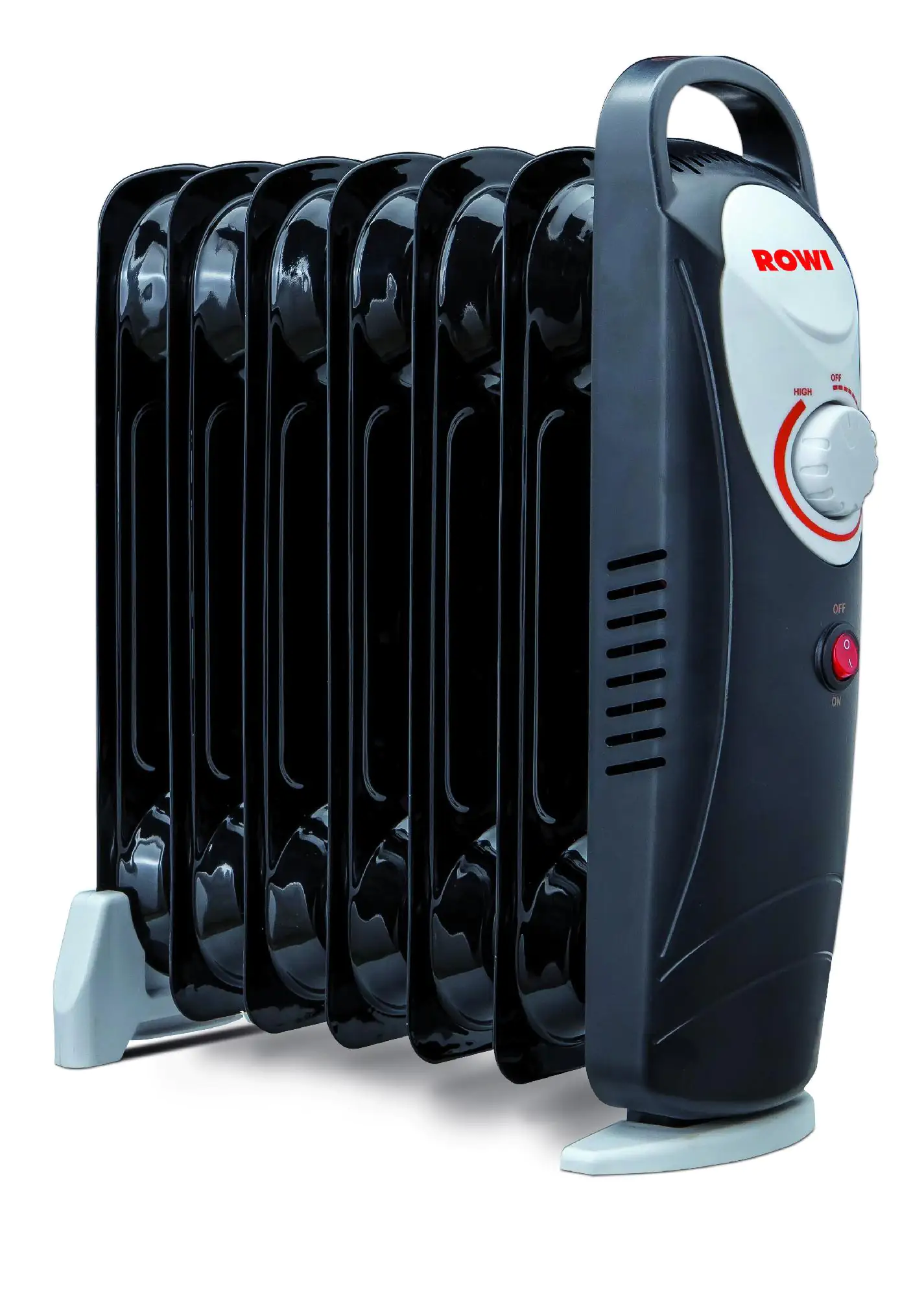 Rowi Ölradiator 7 Rippen HOR 800/7/2 Mini schwarz Rowi Ölradiator 7 Rippen HOR 800/7/2 Mini schwarz