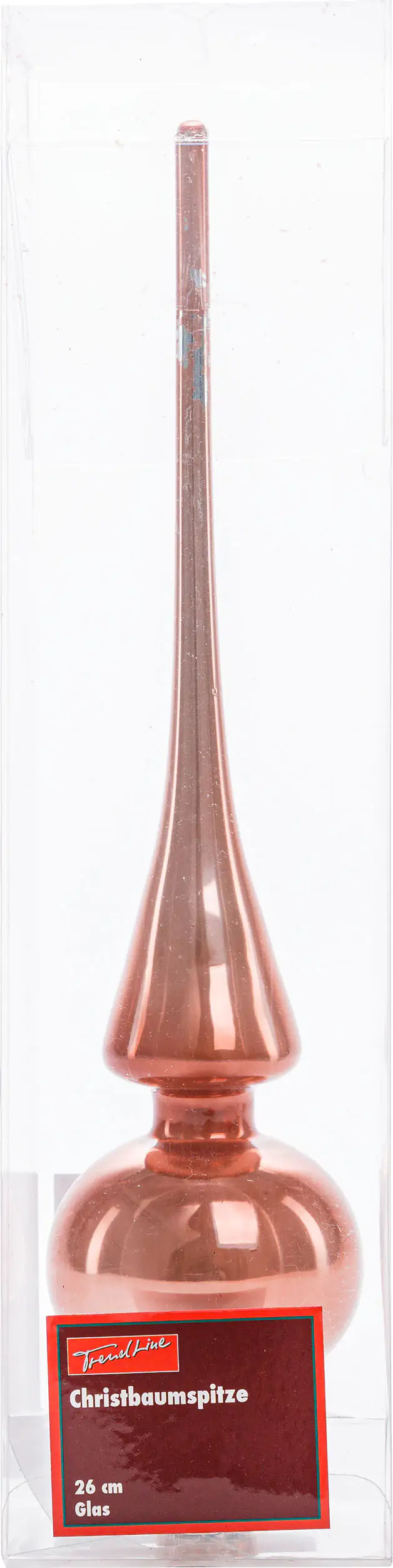 2076601538431_01 TrendLine Christbaumspitze 26 cm, glanz