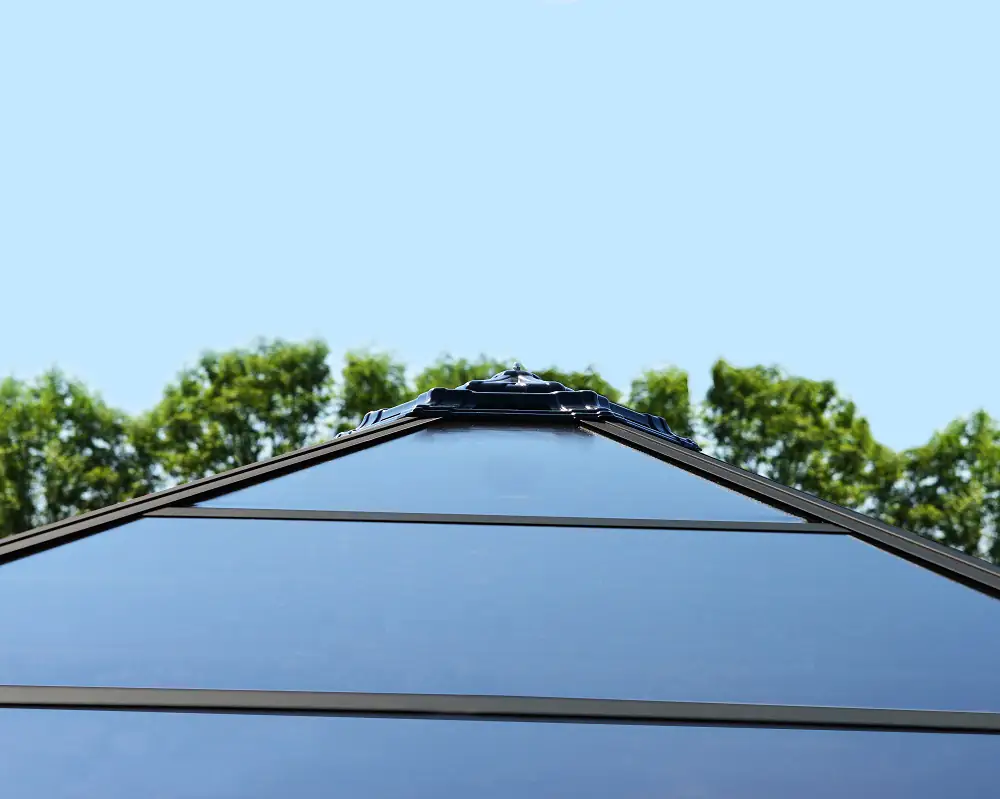 Canopia Pavillon Roma 414 x 359 cm, grau