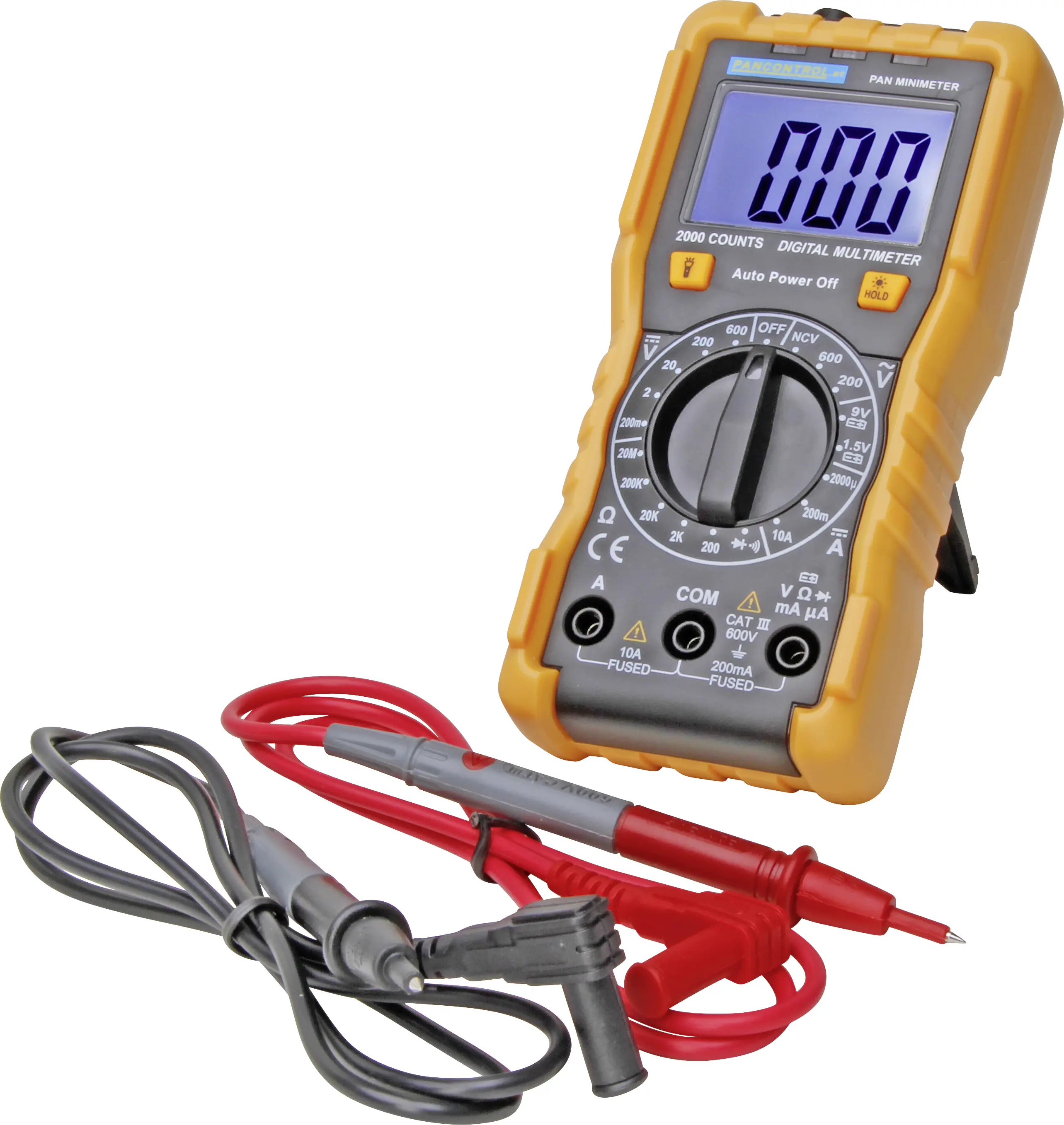 Kopp Digitalmultimeter Minimeter gelb, 196402082