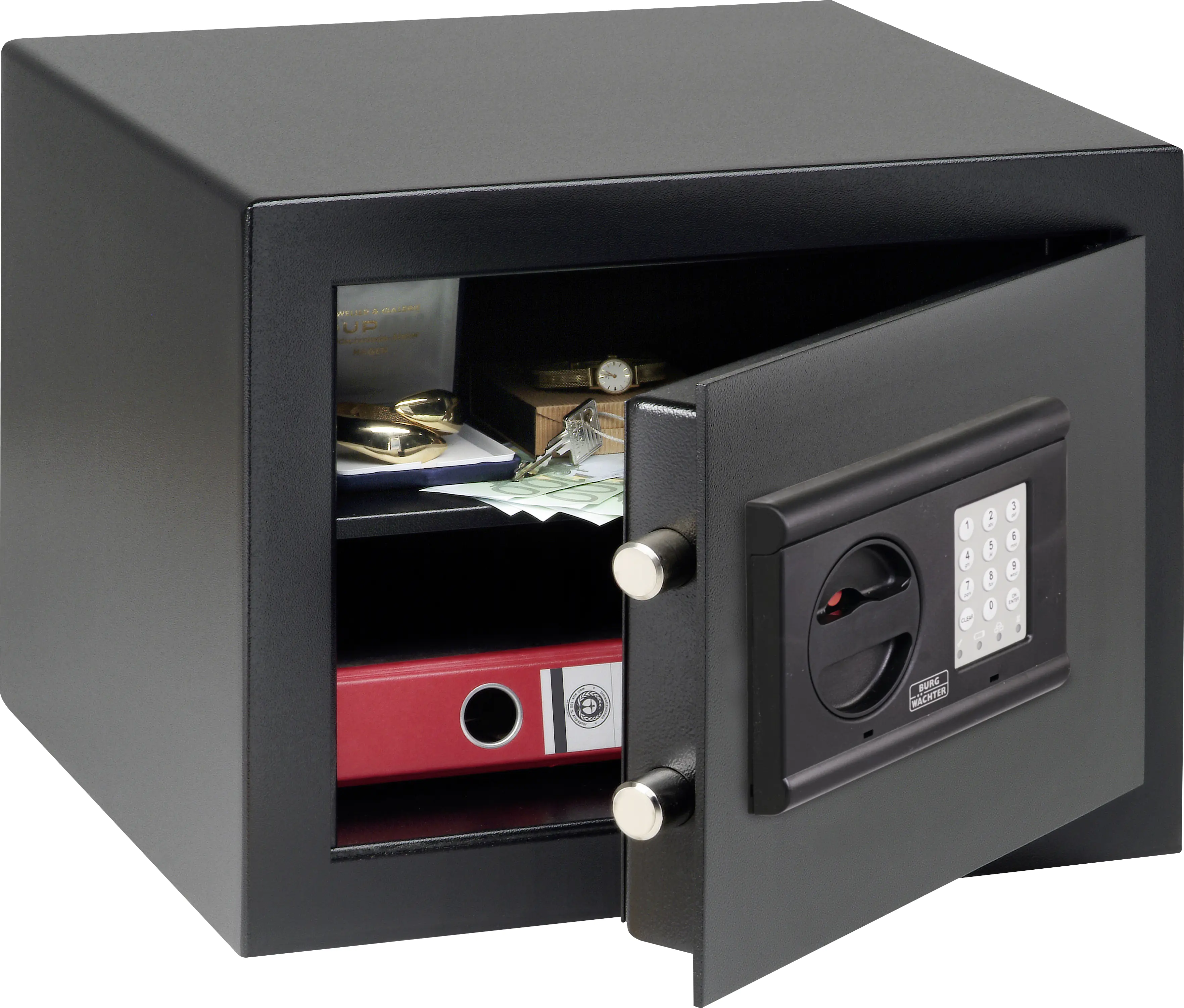 Burg Wächter Home Safe H 210 E Möbeltresor 27,8 x 40,2 x 37,6 cm