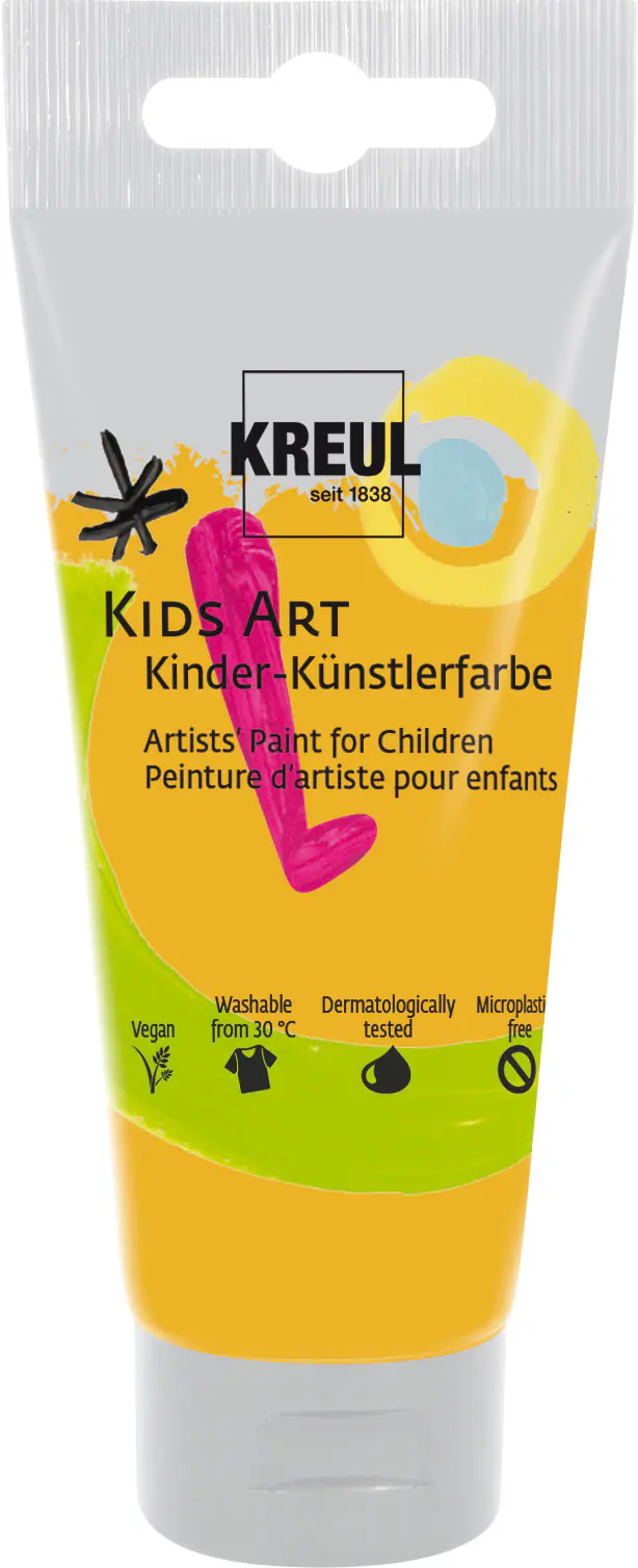 Kreul Kids Art Kinder-Künstlerfarbe gold 75 ml