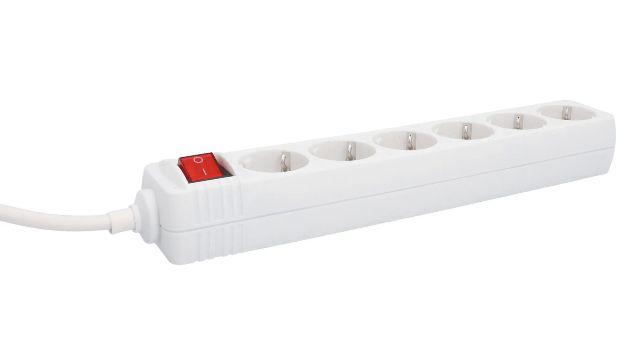 Unitec Tischsteckdose 6-fach mit Schalter 2 m Unitec Tischsteckdose 6-fach mit Schalter 2 m