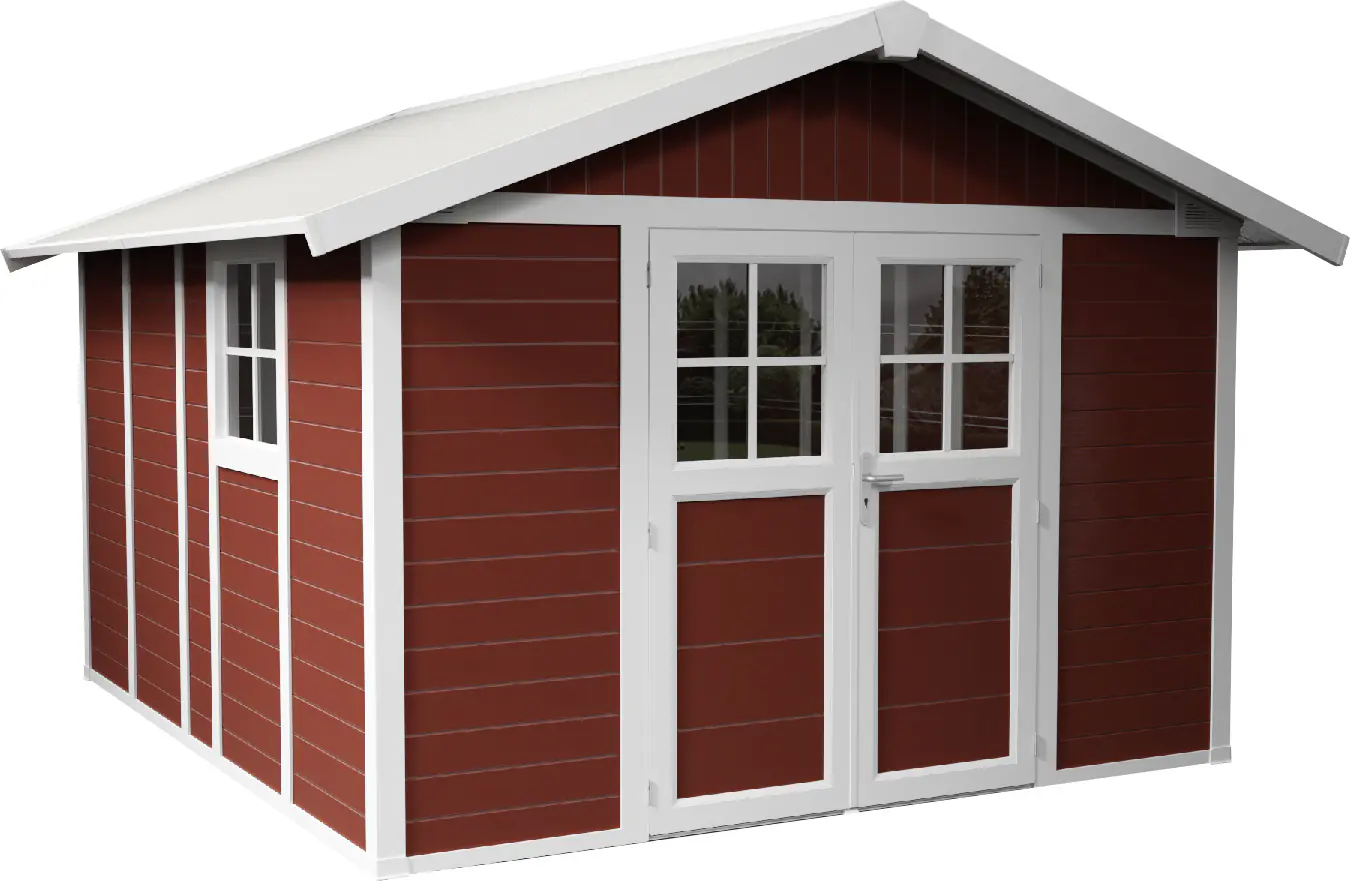 Grosfillex Gartenhaus Deco H 11 370 x 407 cm (inkl. Dachüberstand) Grosfillex Gartenhaus Deco H 11 370 x 407 cm (inkl. Dachüberstand)