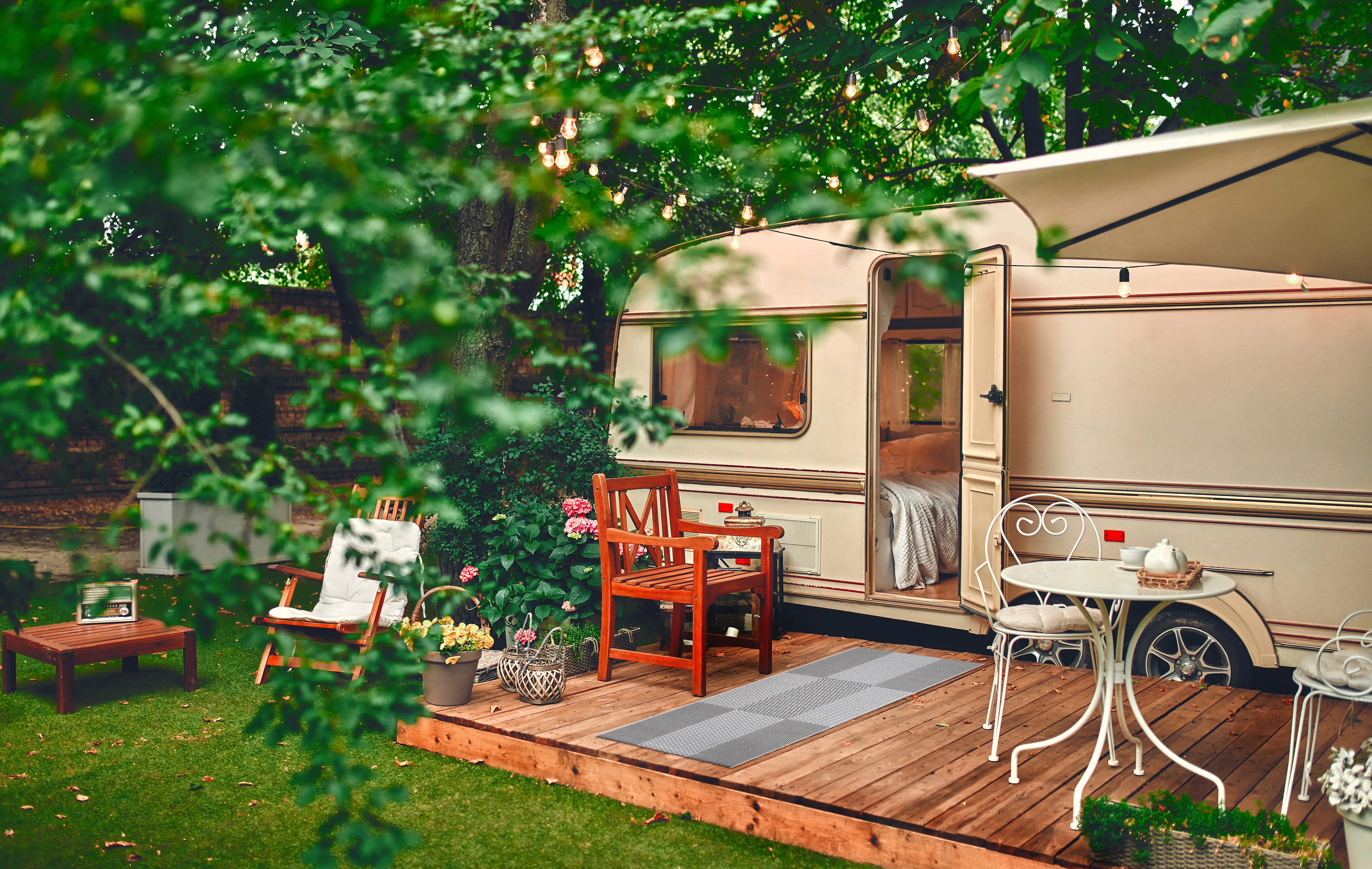 Andiamo Outdoorteppich Arizona grau-anthrazit, 67 x 140 cm