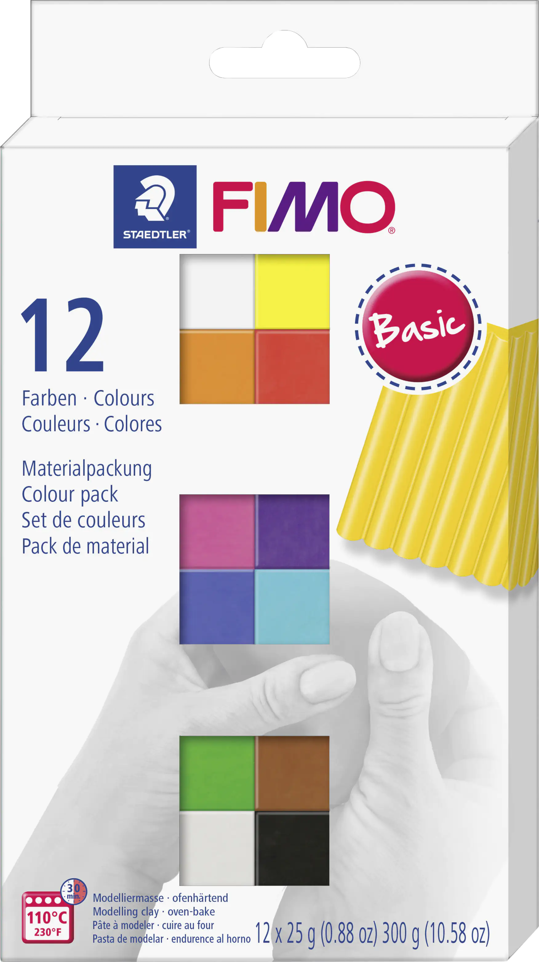 Fimo Soft Colour Pack Basic 12 x 25 g