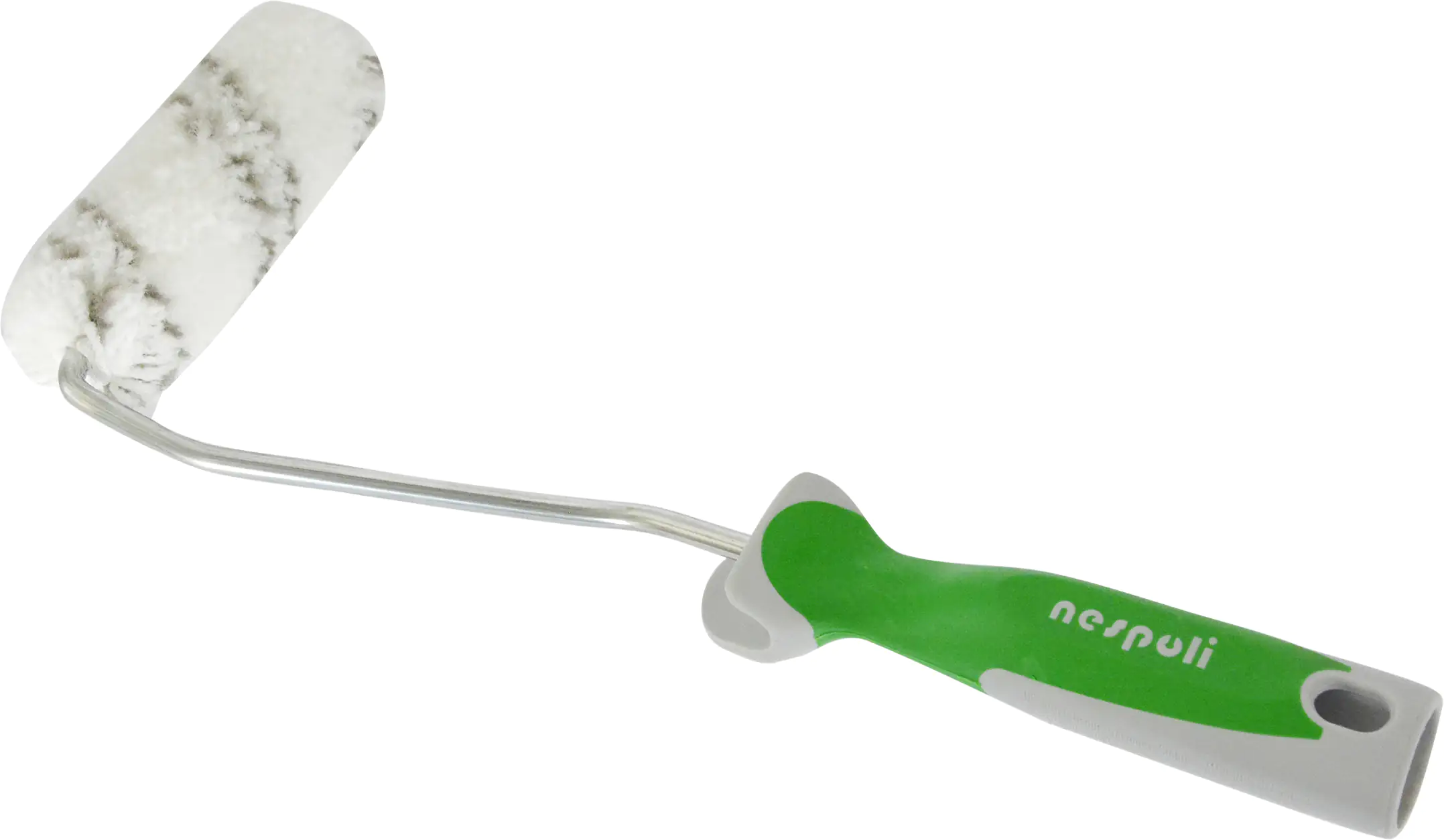 4001438257390 Nespoli Plüschroller GreyTop mit Antihaftbeschichtung 10 cm, 12 mm