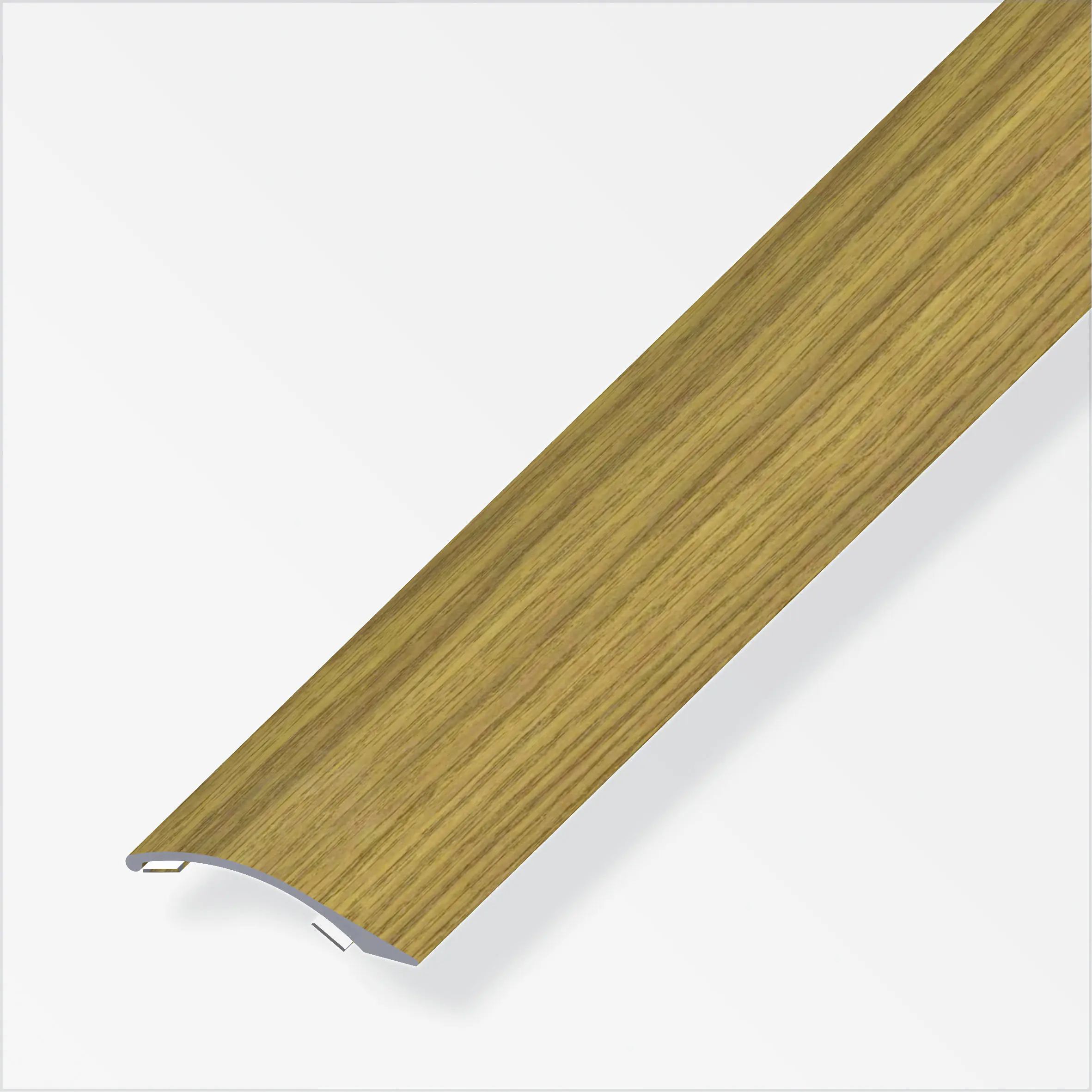 alfer Ausgleichsprofil 1 m, 38.5 x 7.5 mm Alu beschichtet sublimiert eiche
