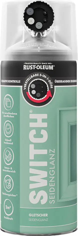 Rust-Oleum Sprühlack Switch 400 ml gletscher seidenglanz