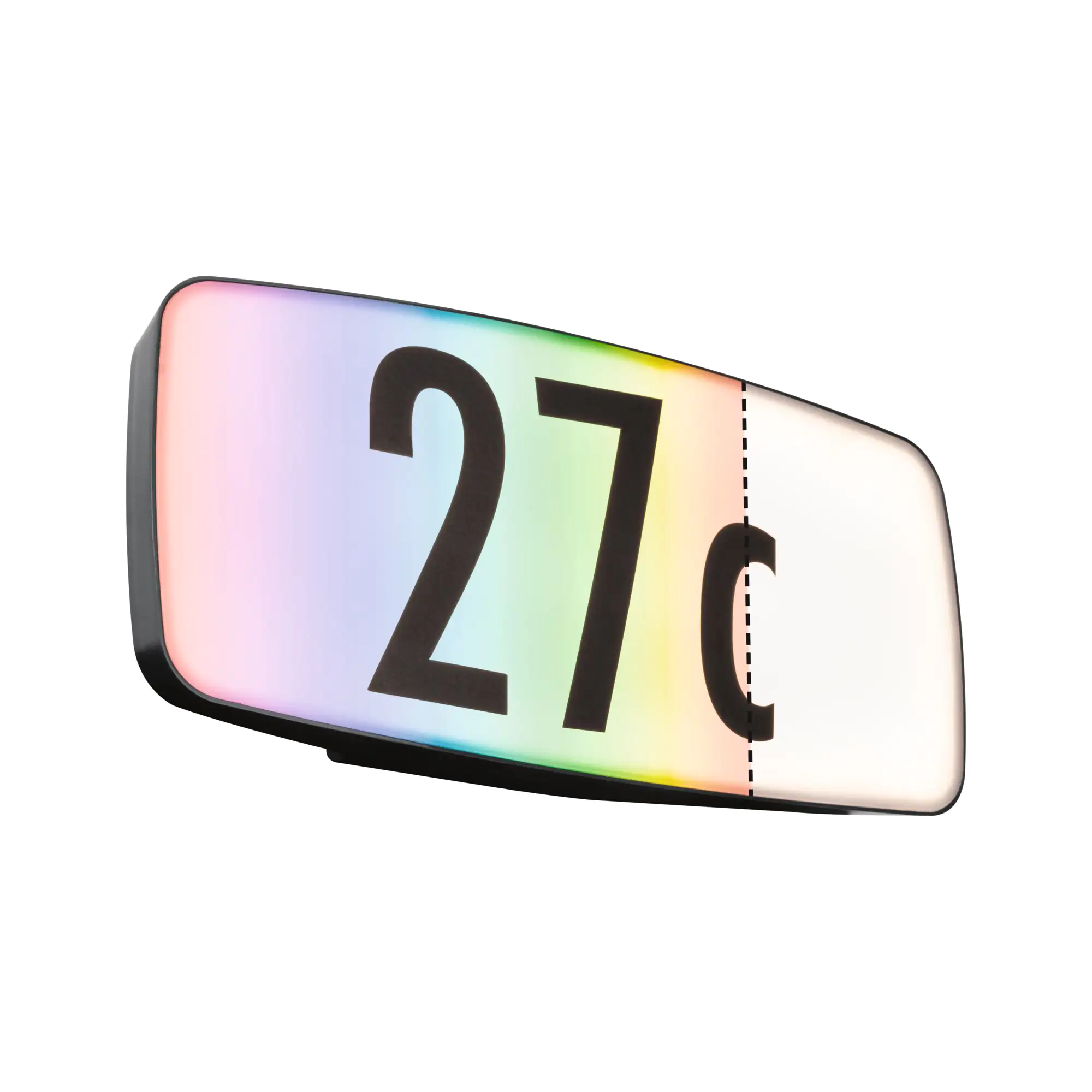 Paulmann LED Hausnummernleuchte Sheera anthrazit Zigbee RGBW 27,6 x 7,3 cm