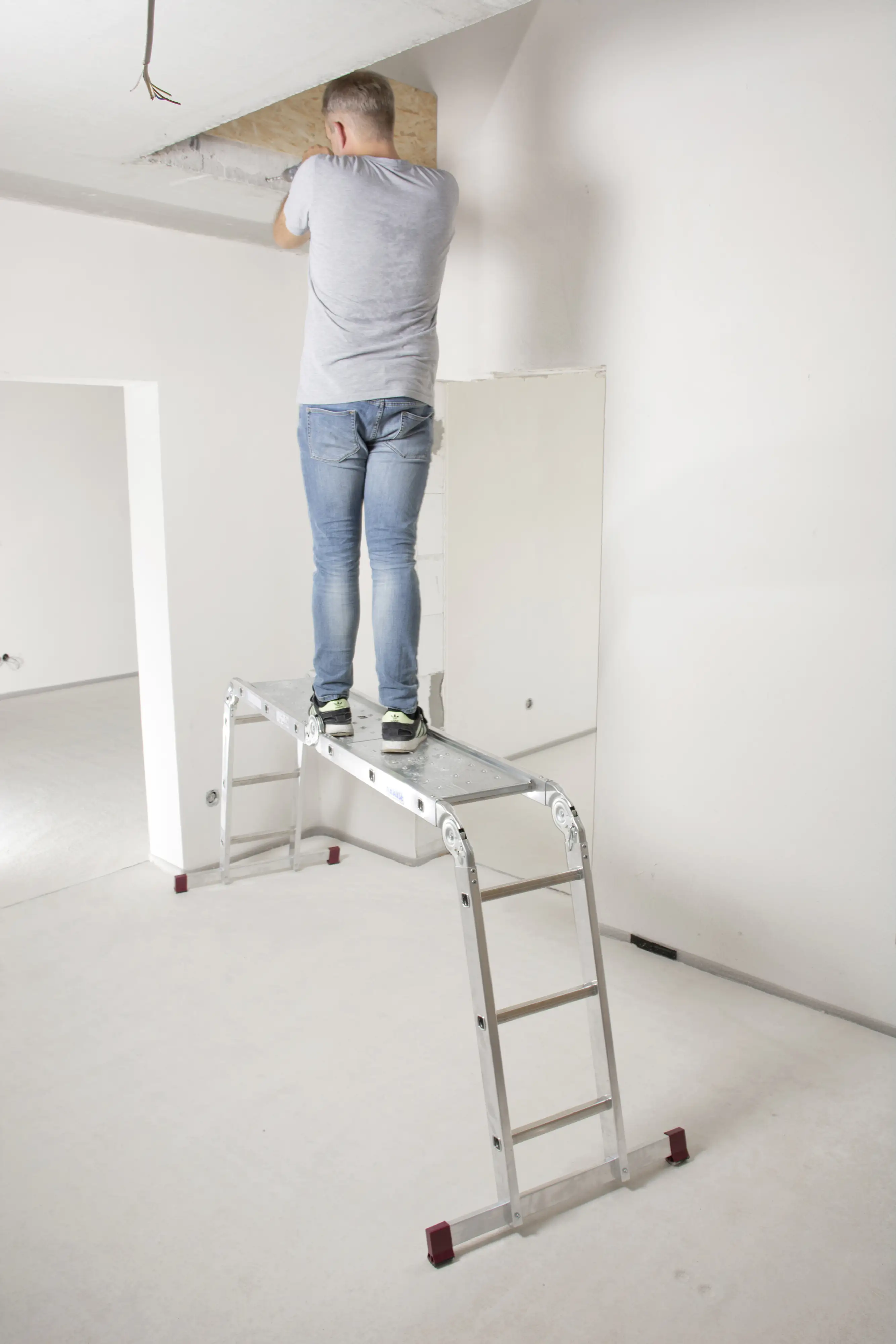 Krause Plattform zu Gelenkleiter CORDA 4 x 3 Sprossen