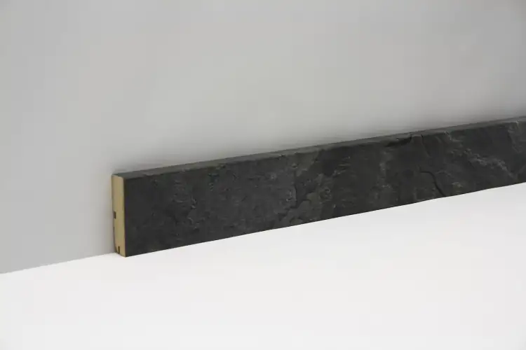 Classen Clip-Fußleiste 240 cm 65 x 18 mm Ölschiefer