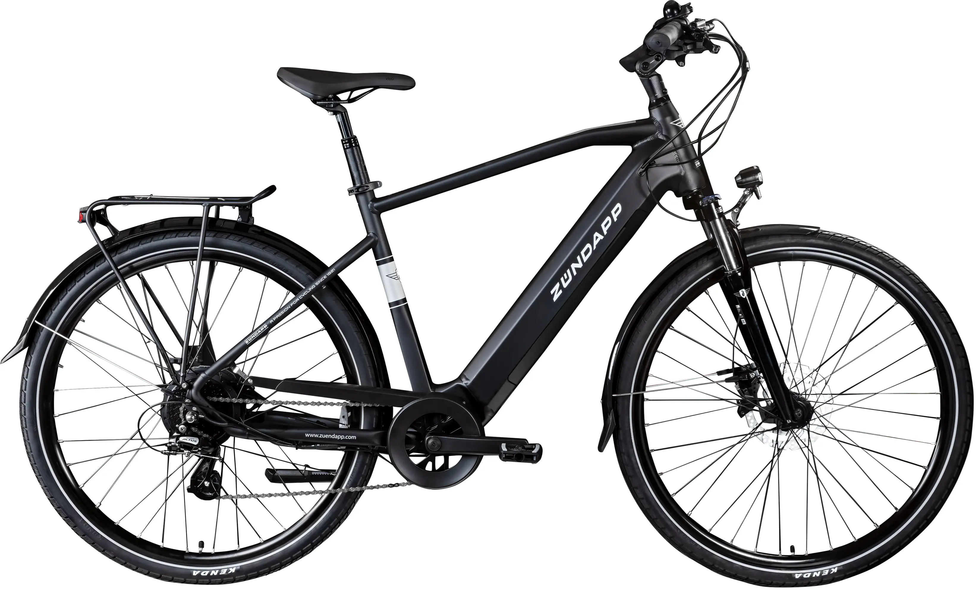 Zündapp E-Bike Trekking Z810 28 Zoll 24-Gang 417,6 Wh schwarz