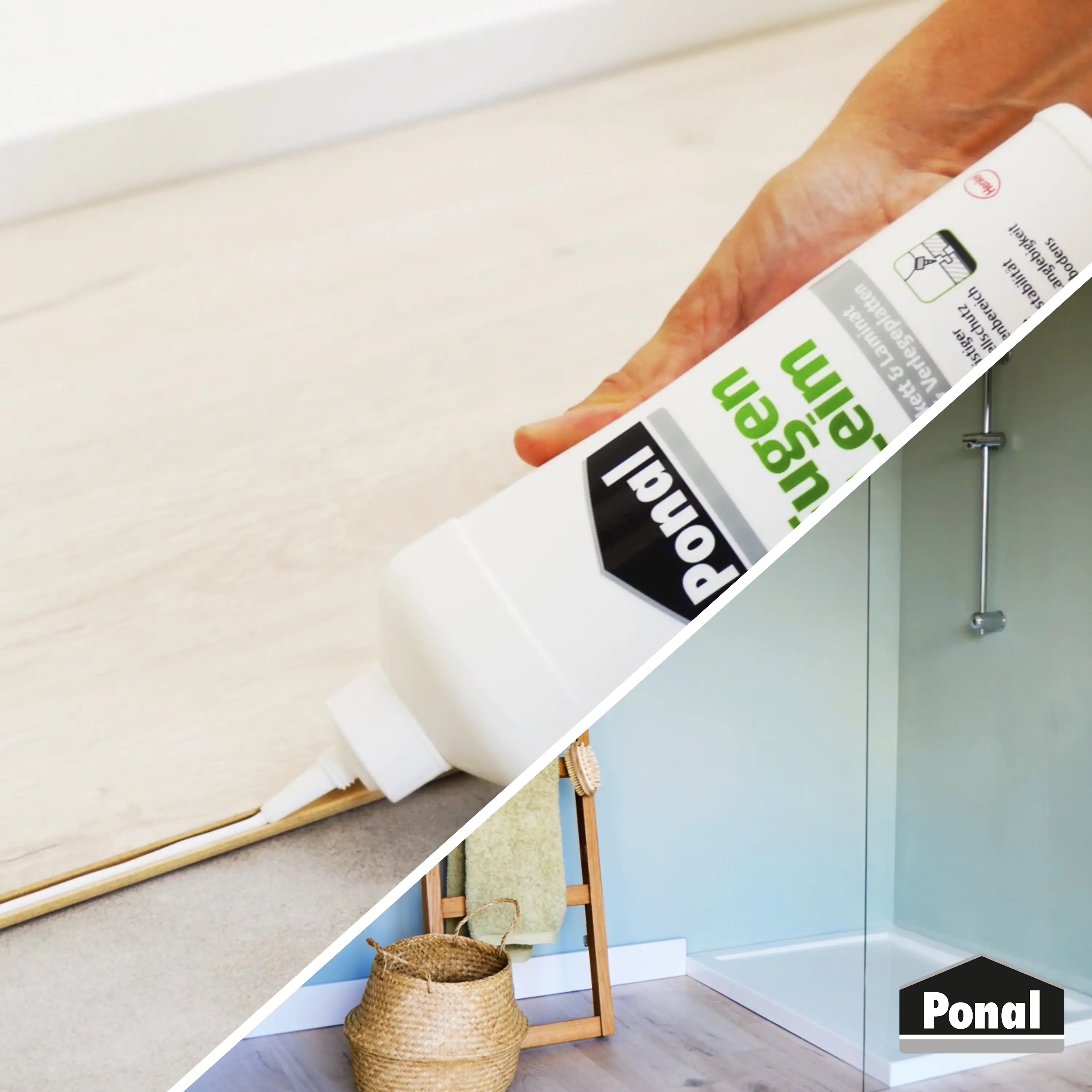 Ponal Fugenleim Parkett & Laminat 1 kg Flasche, trocknet transparent Ponal Fugenleim Parkett & Laminat 1 kg Flasche, trocknet transparent