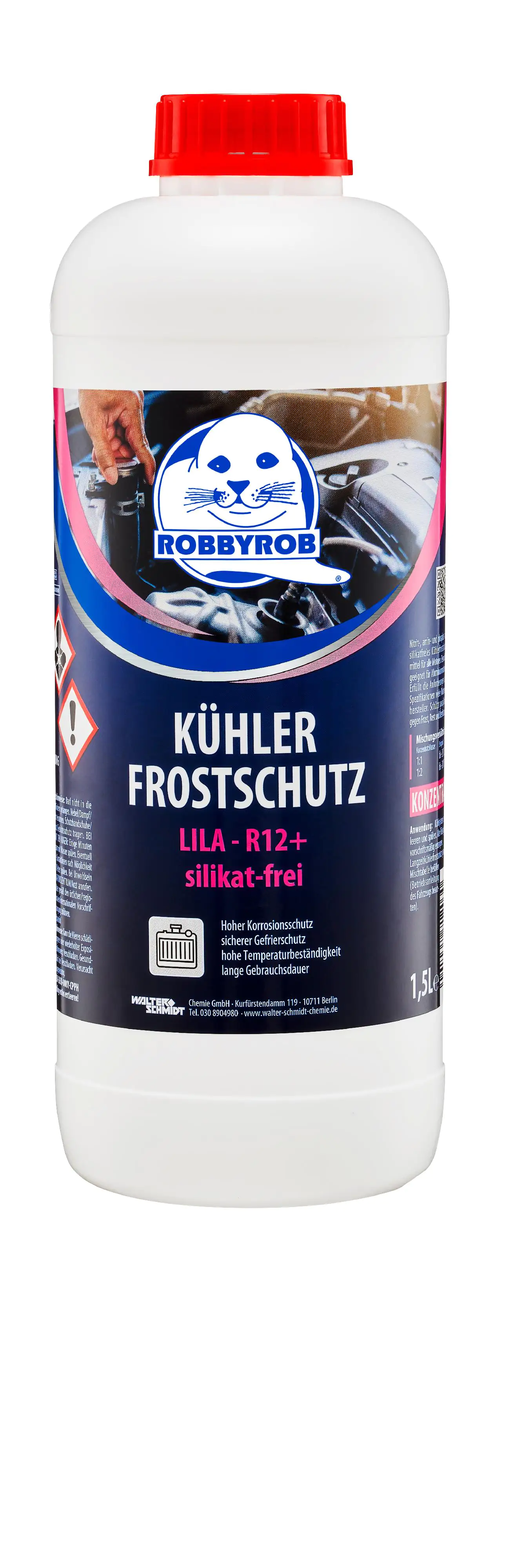 Robbyrob Kühlerfrostschutz lila 1,5L Robbyrob Kühlerfrostschutz lila 1,5L