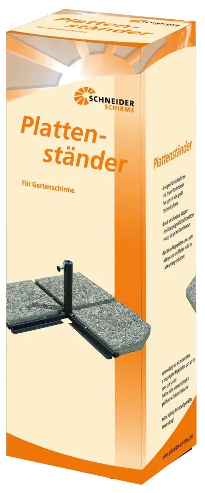 Schneider Platten-Schirmständer Ø 25-50 mm Schneider Platten-Schirmständer Ø 25-50 mm