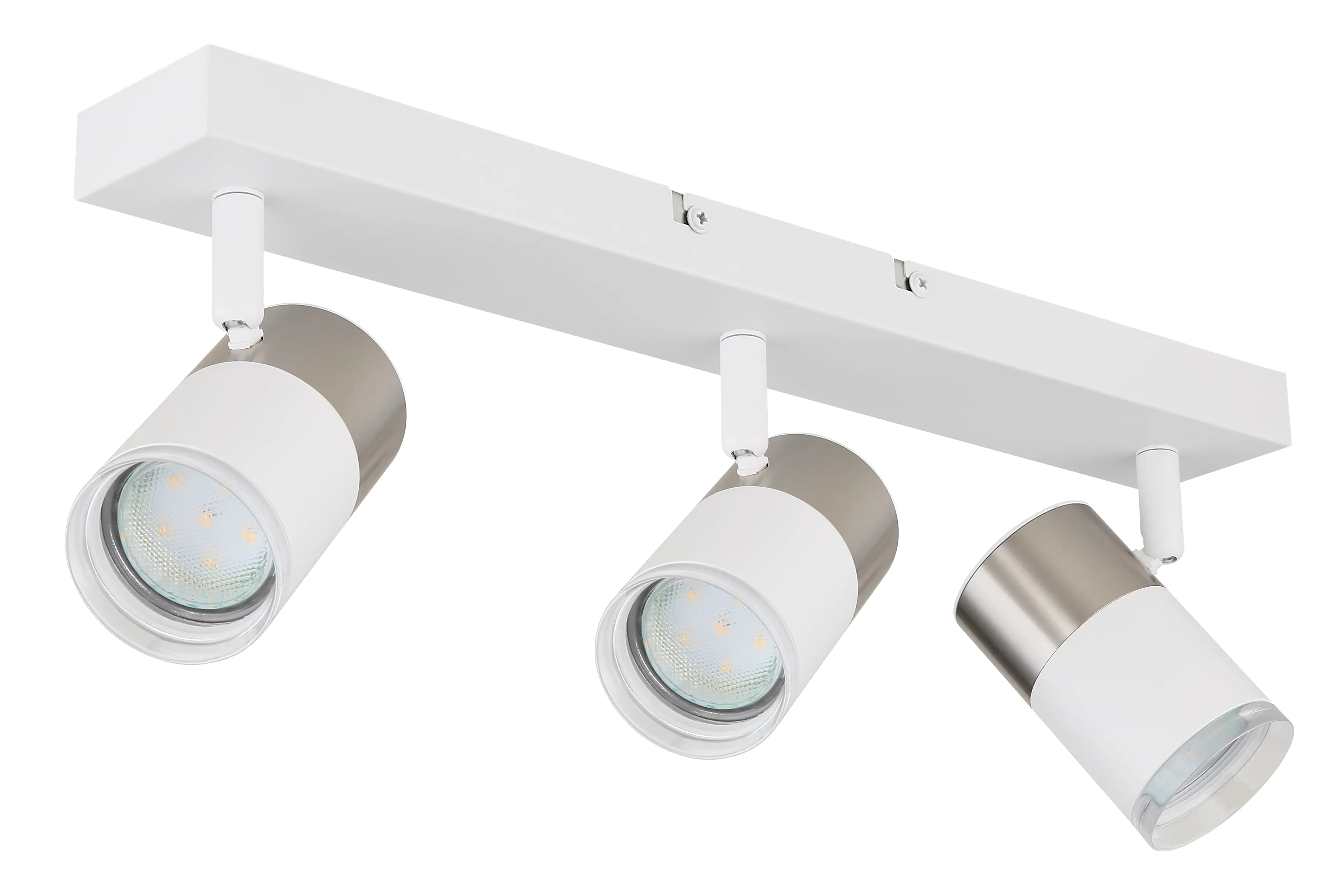Globo 3er Spot Brisbon weiß matt 41 x 41 x 12 cm GU10 Globo 3er Spot Brisbon weiß matt 41 x 41 x 12 cm GU10