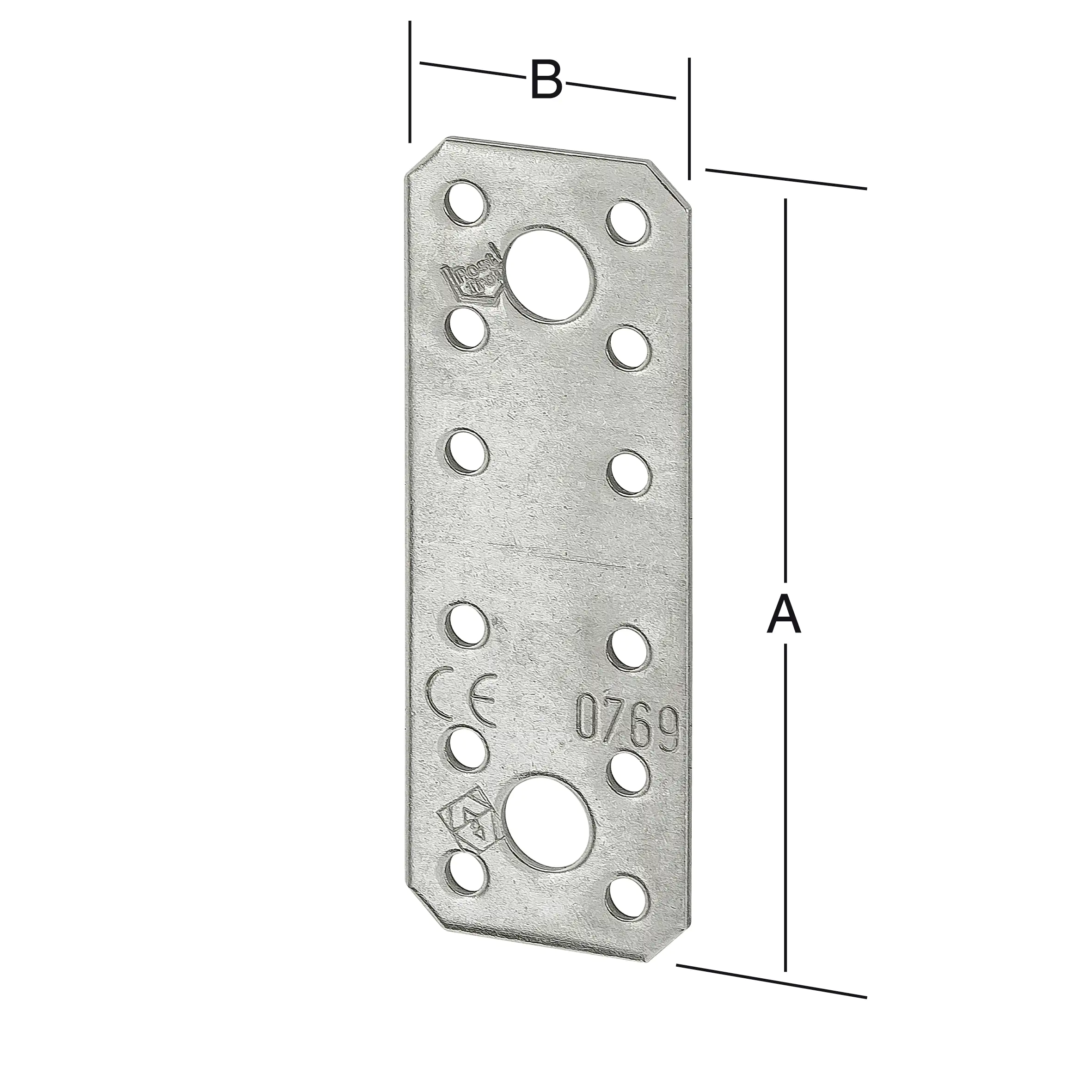 Vormann Flachverbinder 96 x 35 mm