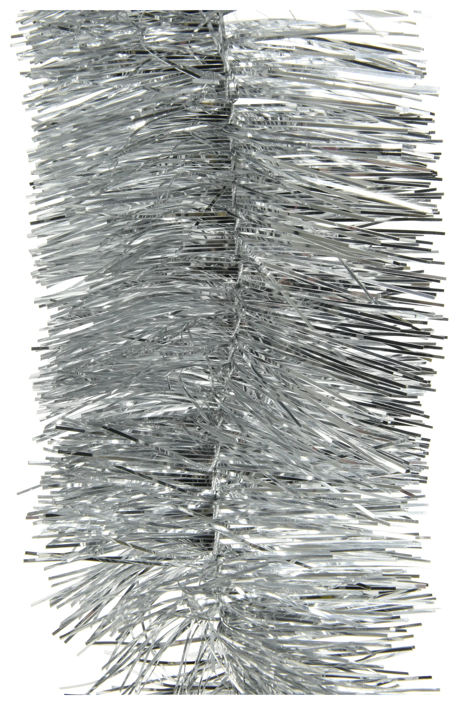 Kaemingk Lamettagirlande silber 2,7 m