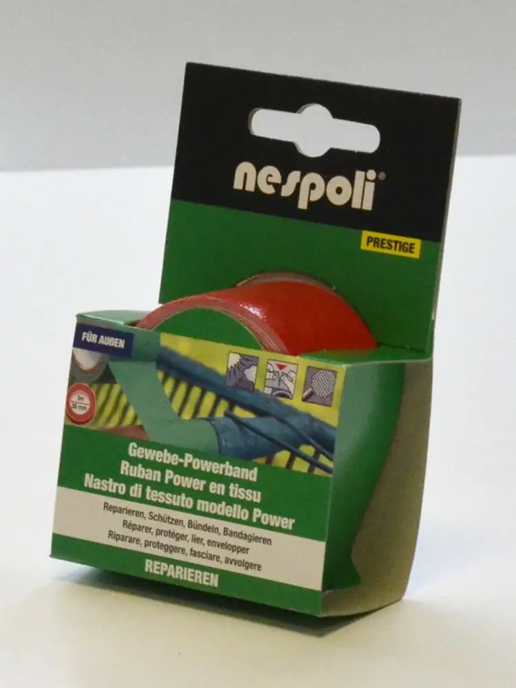 Nespoli Gewebe-Powerband Nespoli Gewebe-Powerband 38 mm x 5 m, rot