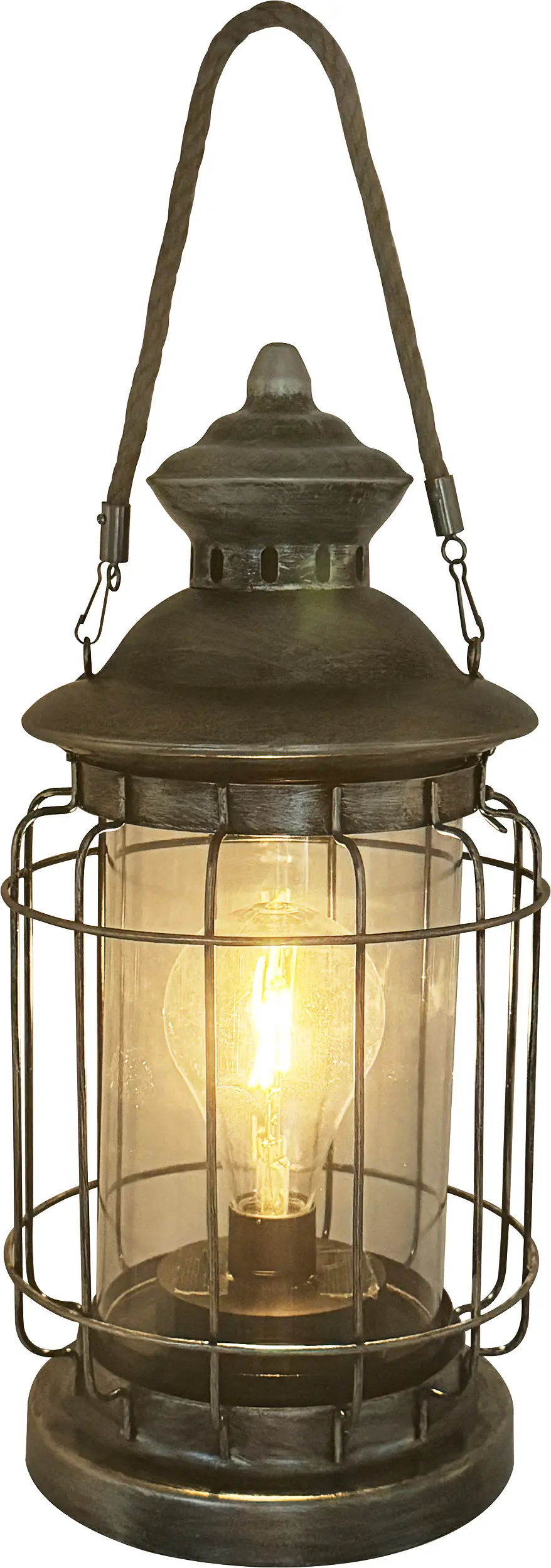 Dapo LED Solarleuchte Laterne warmweiß