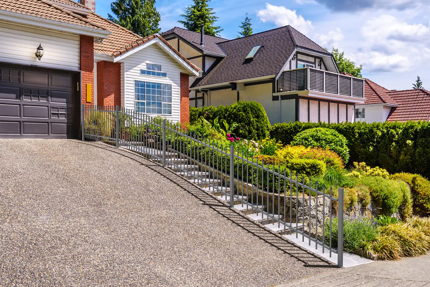 Alberts Zaunelement Chaussee 100 x 200 cm anthrazit