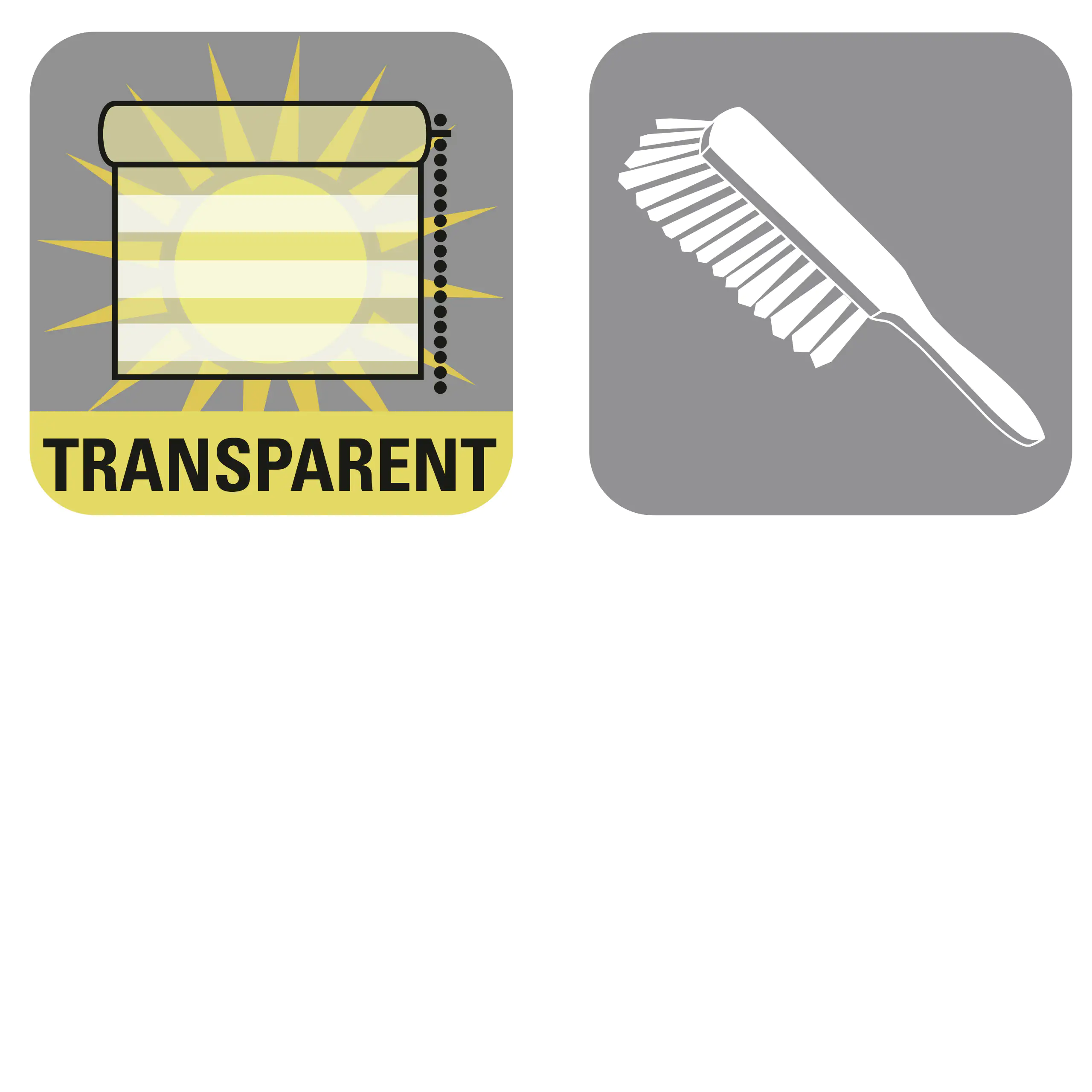 Gardinia EasyFix Doppelrollo grau 100 x 150 cm