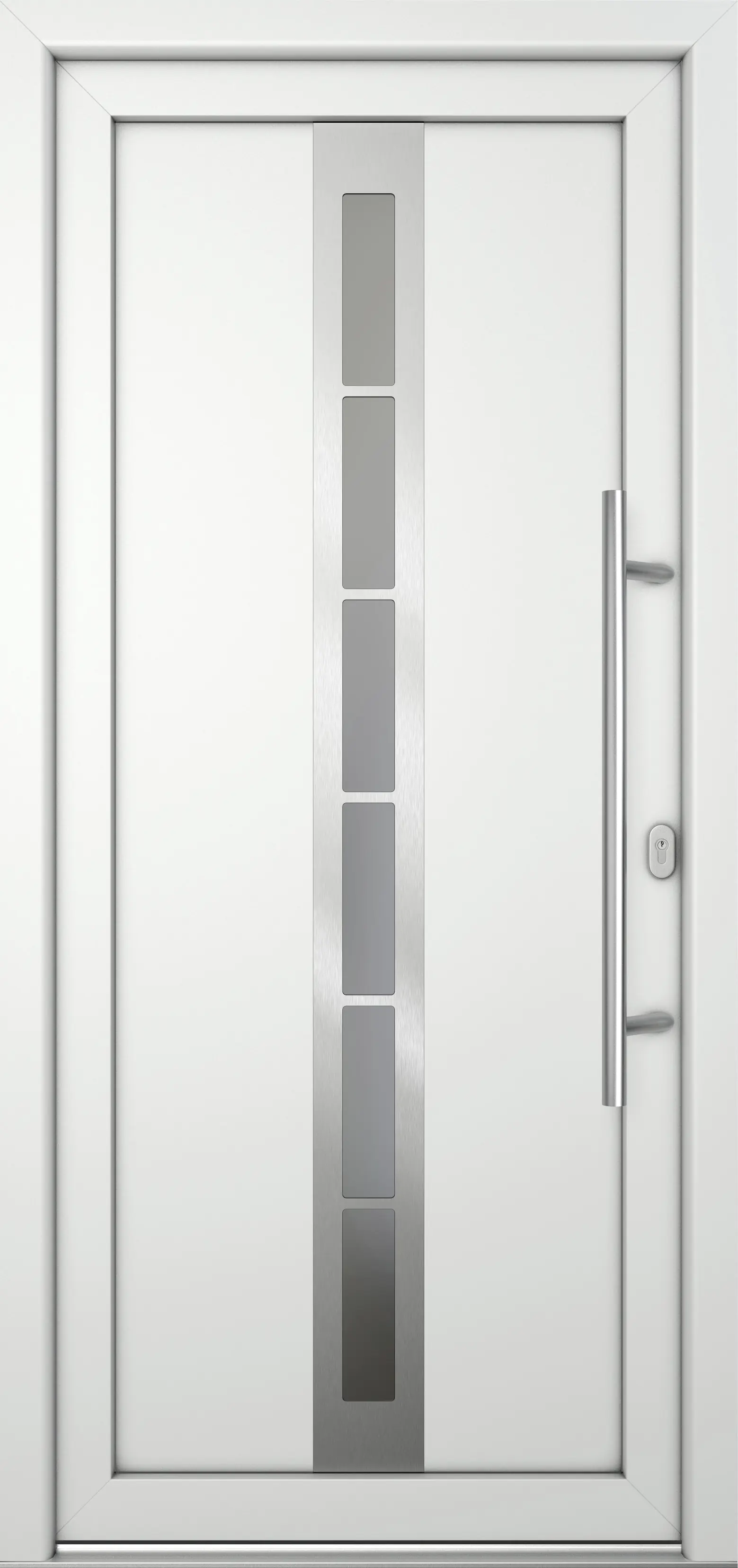 Meeth Haustür Signum Pro PVC Modell 38 108 x 208 cm DIN Rechts weiß Meeth Haustür Signum Pro PVC Modell 38 108 x 208 cm DIN Rechts weiß