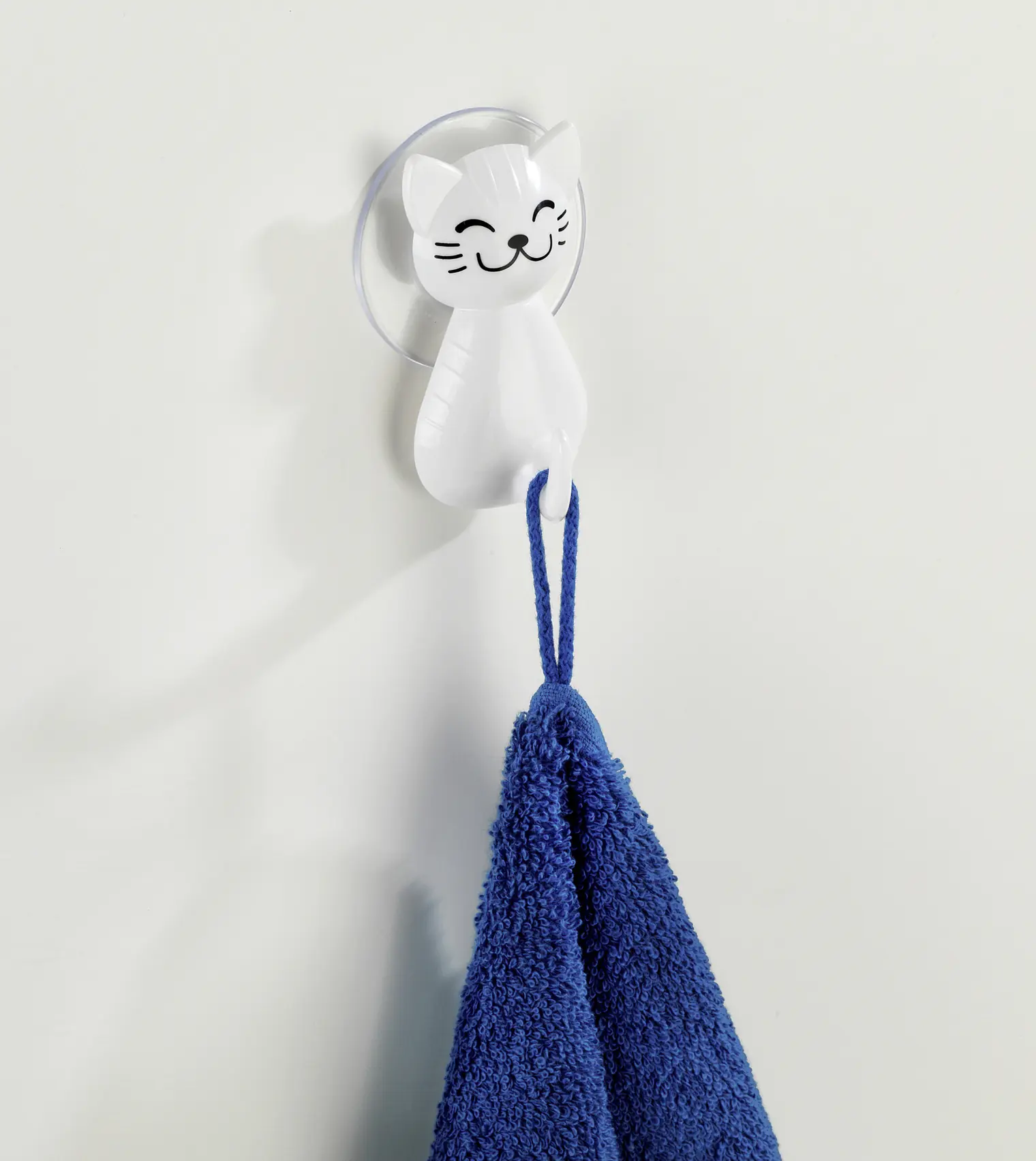Wenko Saughaken Katze weiß