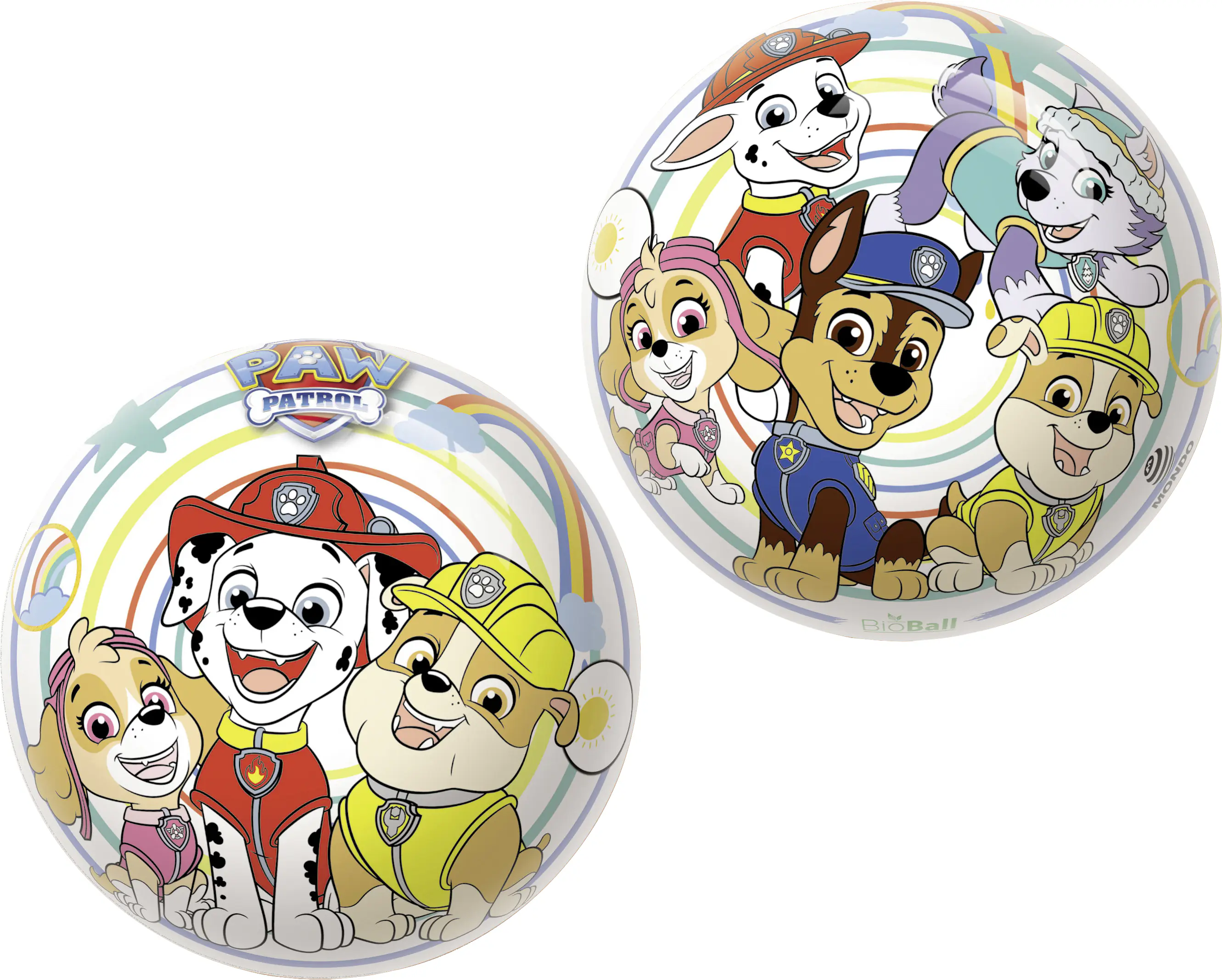 Happy People Paw Patrol Ball aus Kunststoff 23 cm 