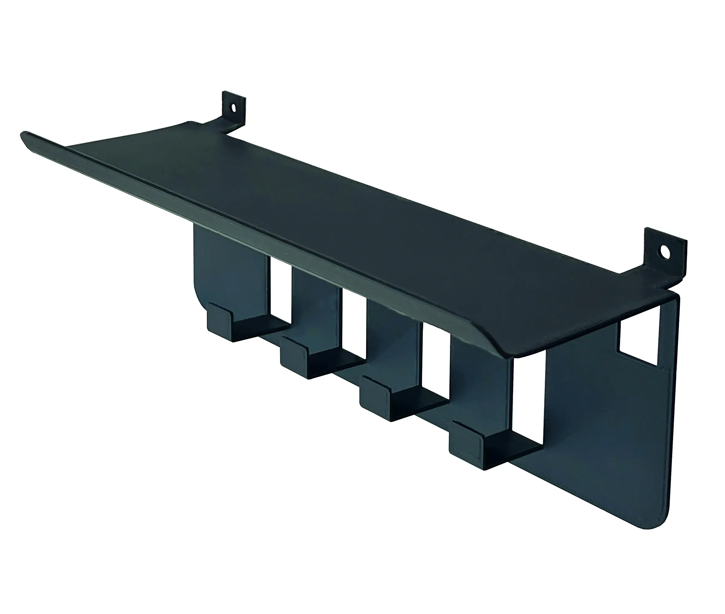 FN Neuhofer Schlüsselablage für Akustikpaneel 23,9 x 7,5 cm schwarz